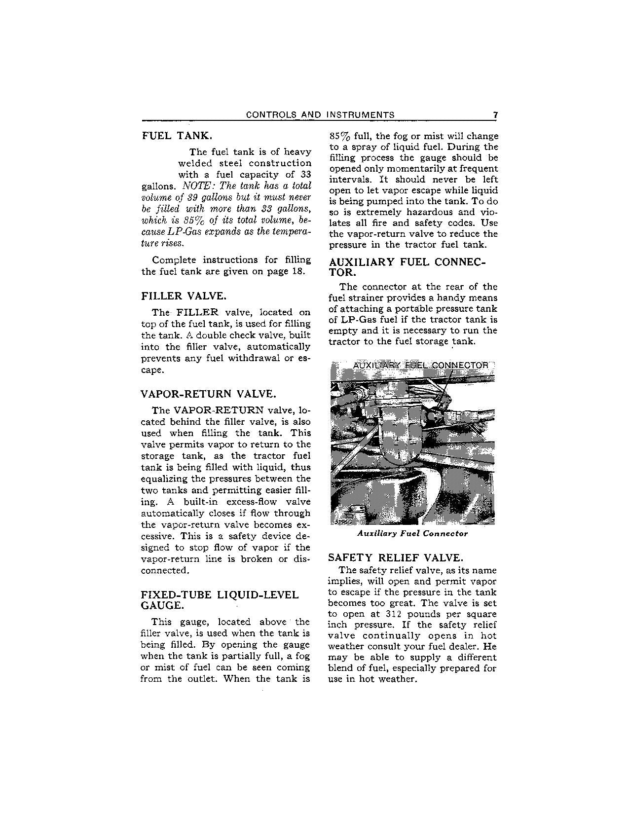 JOHN DEERE 720 TRAKTOR LP-GASMOTOR BEDIENUNGSANLEITUNG