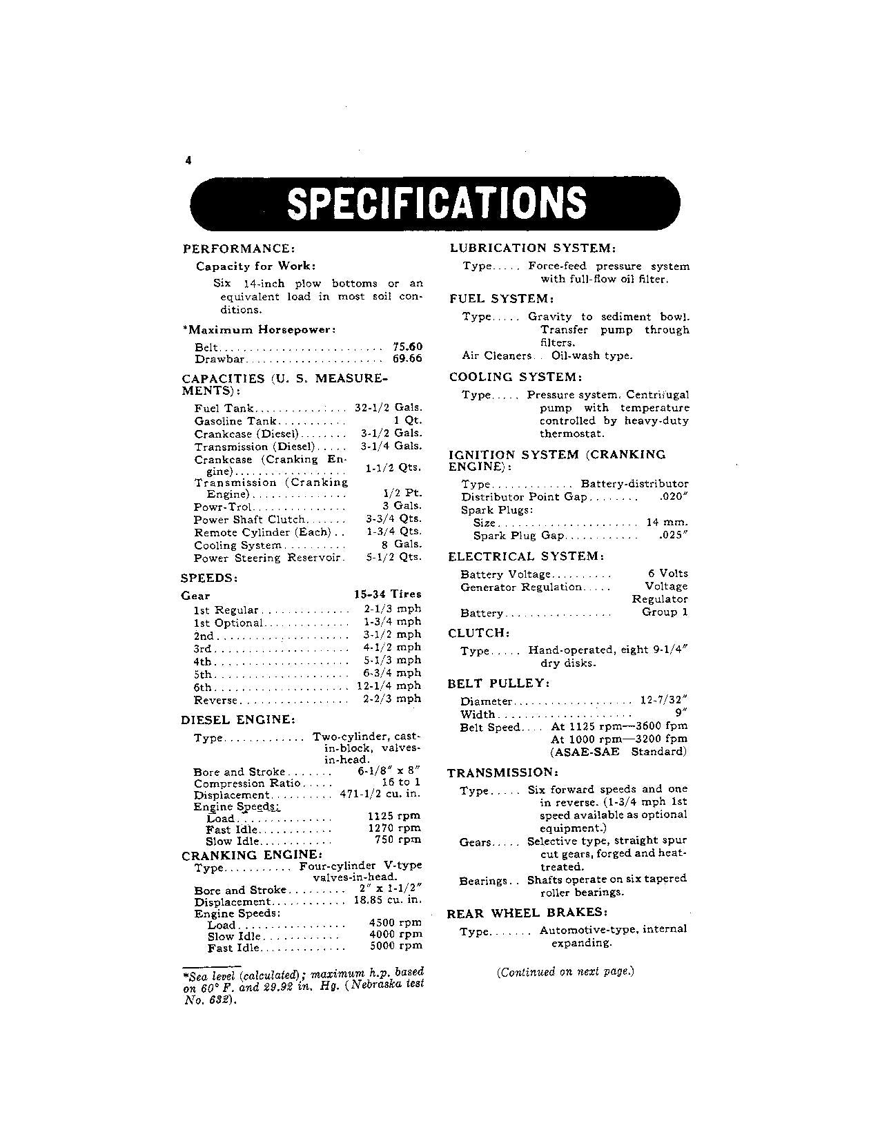 JOHN DEERE 830 TRACTOR OPERATORS MANUAL SER. N. 8300000-