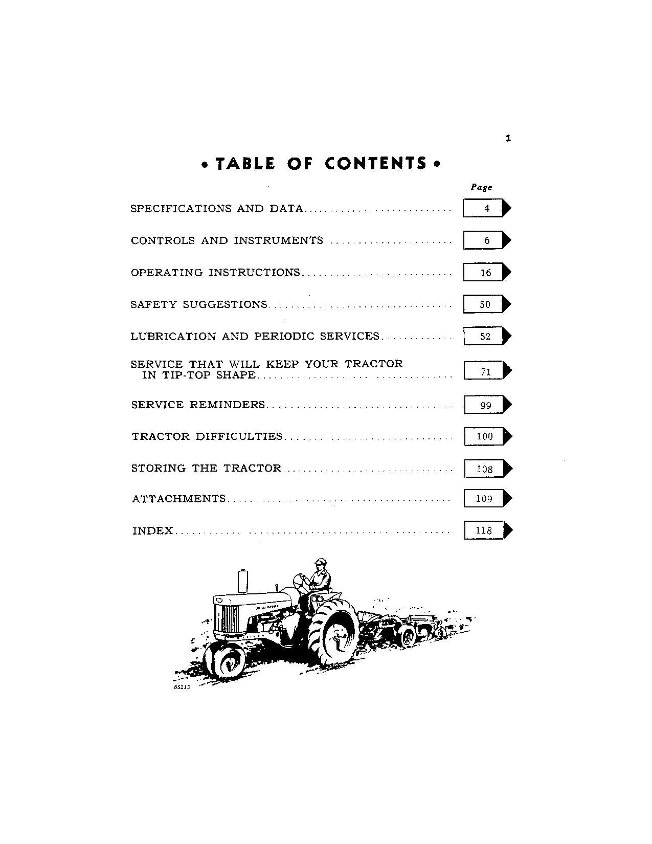 MANUEL D'UTILISATION DU TRACTEUR JOHN DEERE 730