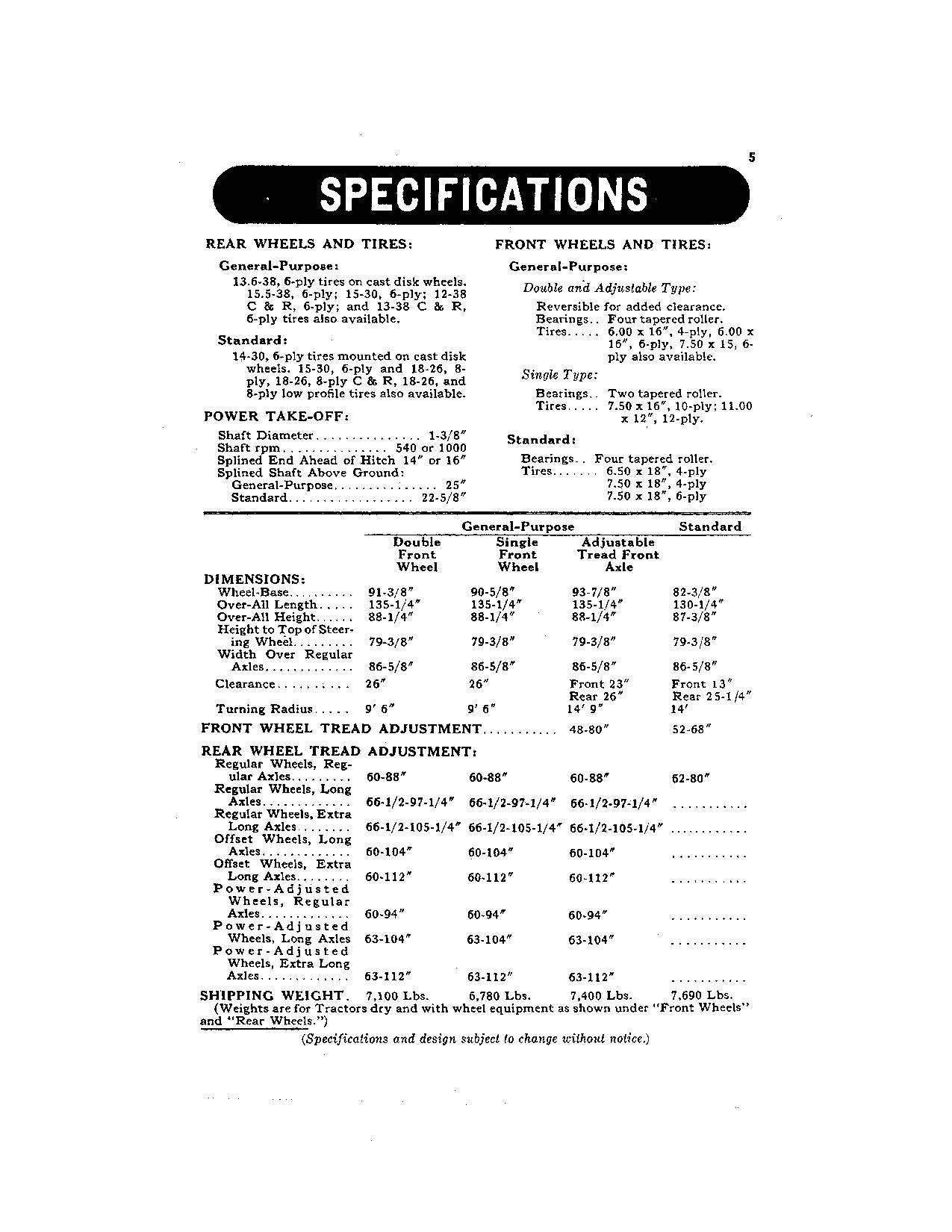 MANUEL D'UTILISATION DU TRACTEUR JOHN DEERE 730 SN7300000-