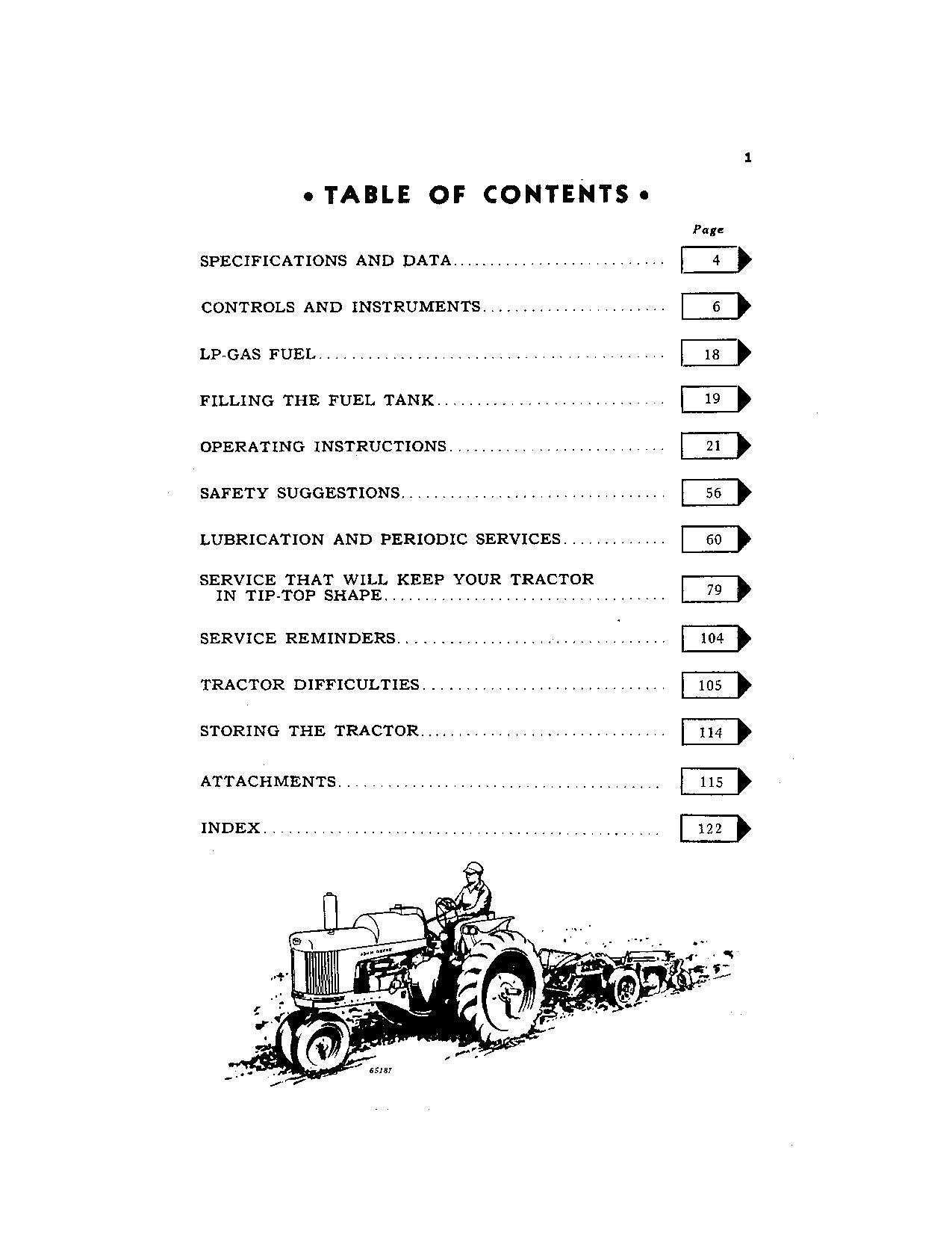 MANUEL D'UTILISATION DU TRACTEUR JOHN DEERE 730 SN7300000-