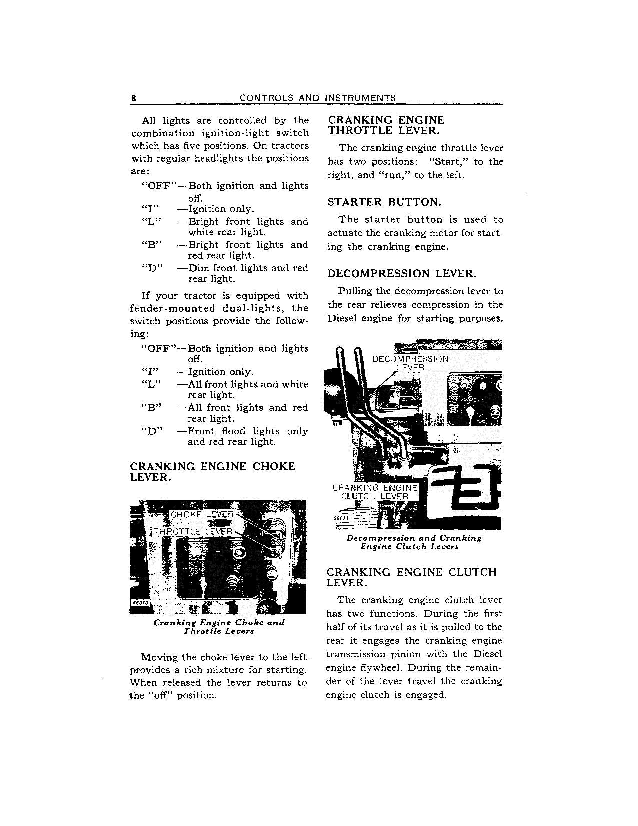 JOHN DEERE 730 TRACTOR OPERATORS MANUAL NORTH AMERICA