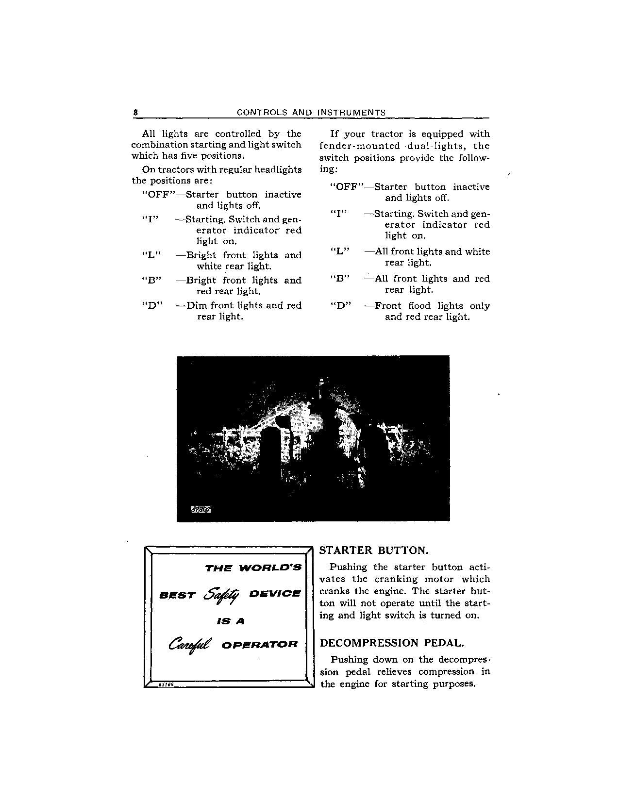 JOHN DEERE 730 TRACTOR OPERATORS MANUAL NORTH AMERIC