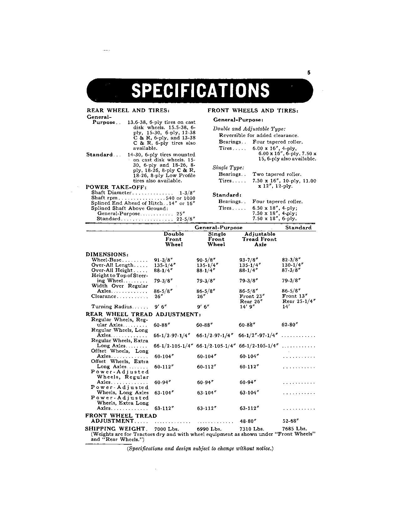 JOHN DEERE 730 TRACTOR OPERATORS MANUAL NORTH AMERIC