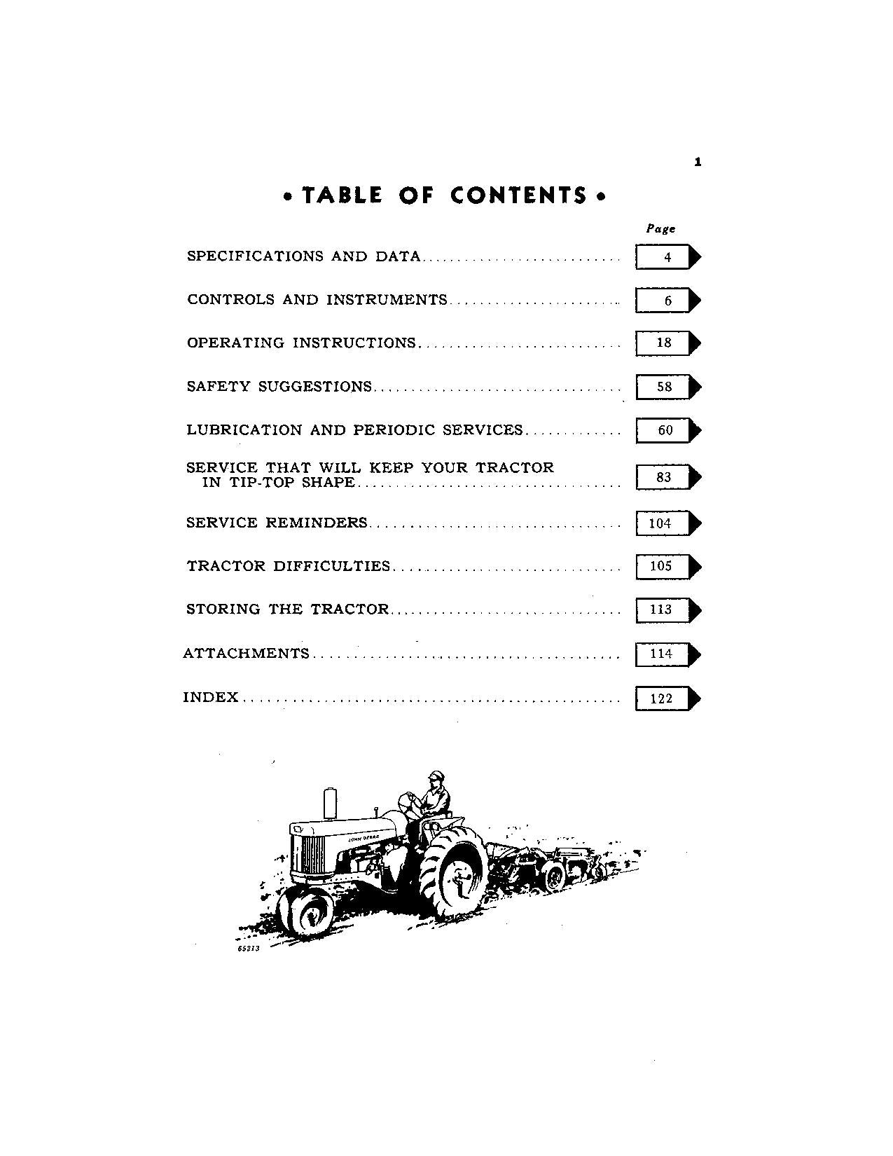 JOHN DEERE 730 TRACTOR OPERATORS MANUAL NORTH AMERIC