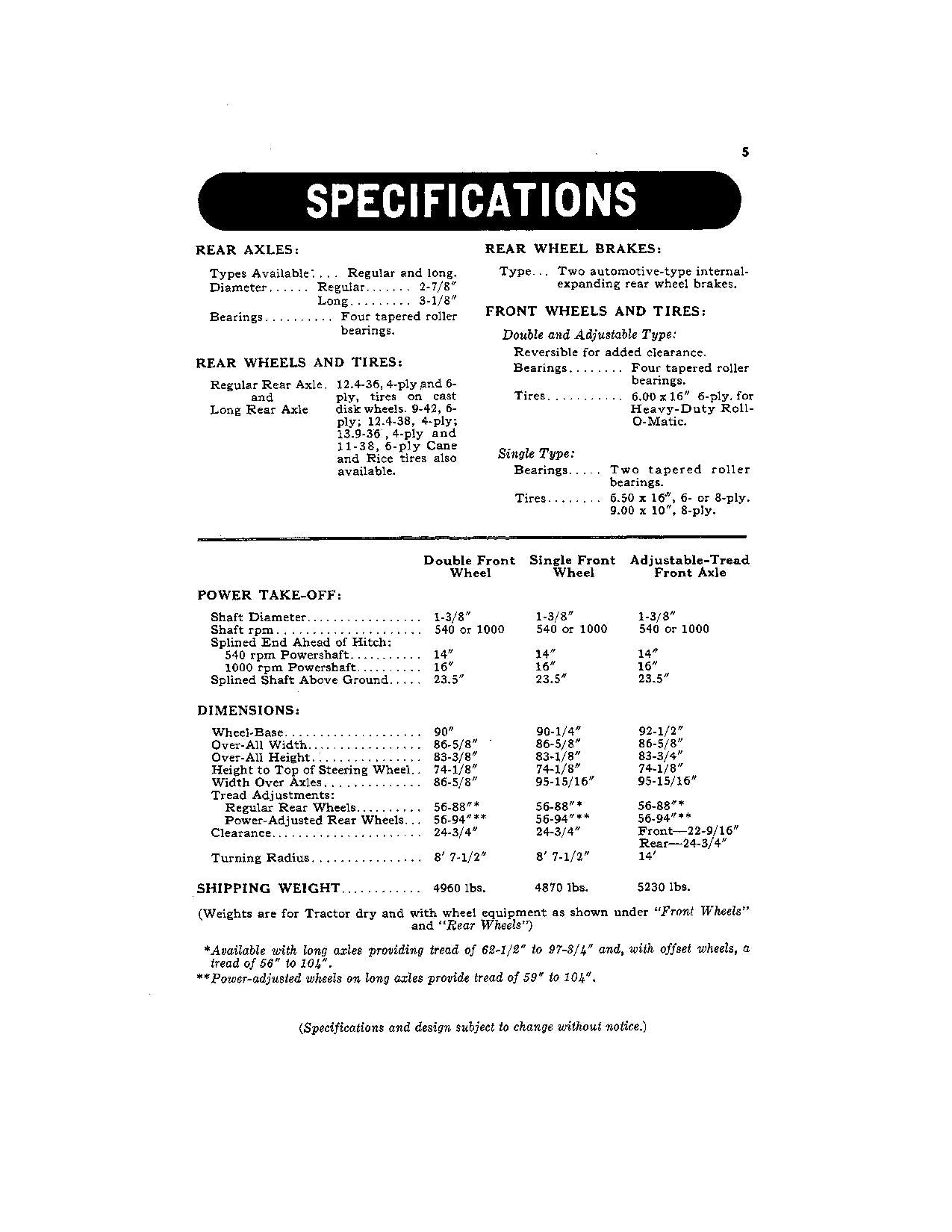 JOHN DEERE 530 TRAKTOR BENZIN-BETRIEBSHANDBUCH