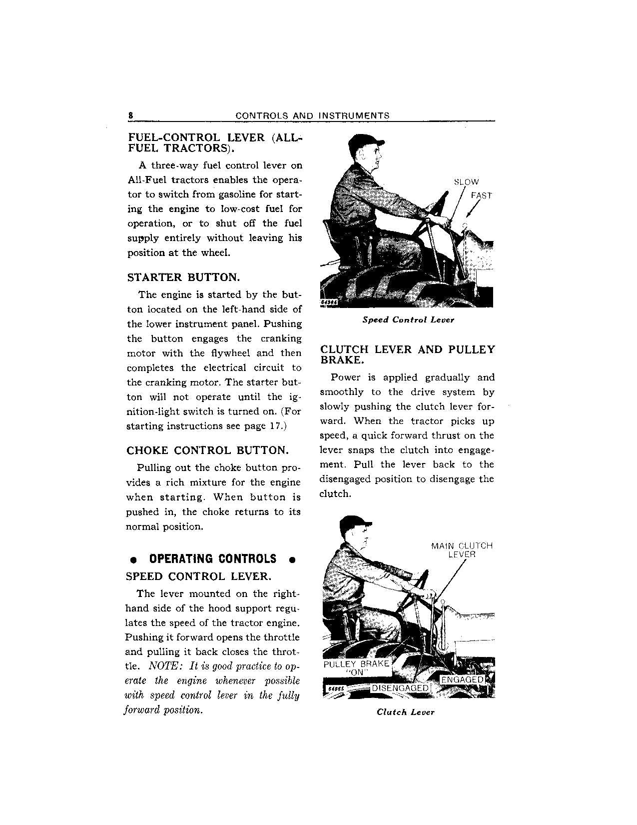 JOHN DEERE 630 TRACTOR OPERATORS MANUAL OMR20718