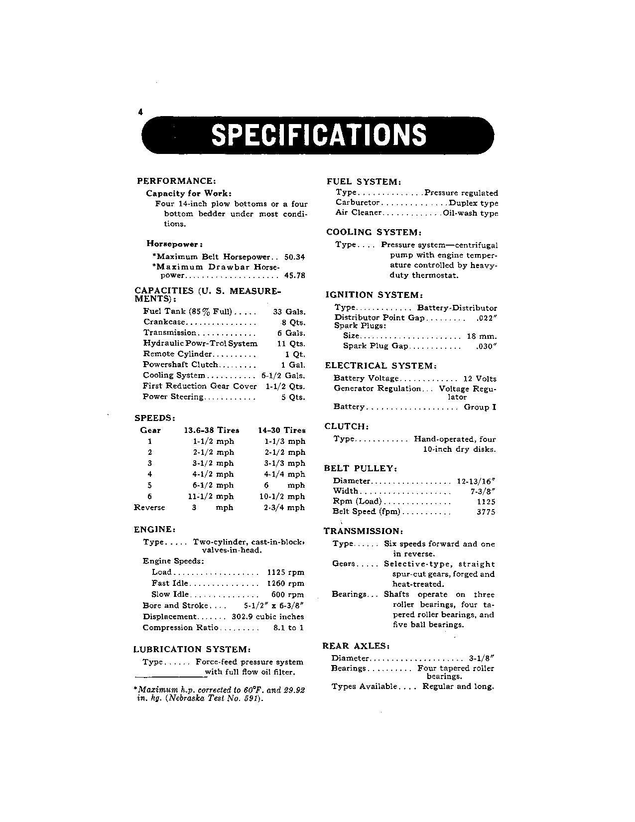 JOHN DEERE 630 TRACTOR OPERATORS MANUAL NORTH AMERICA