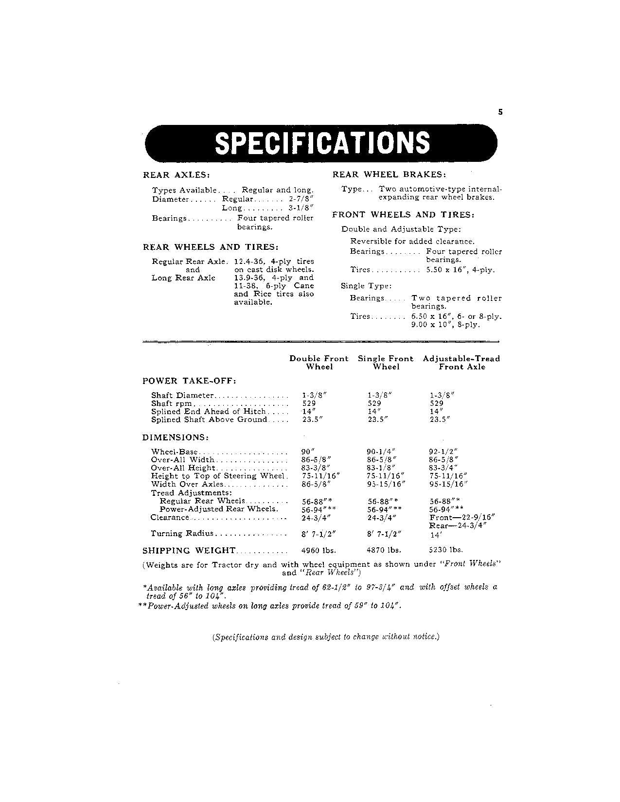 JOHN DEERE 520 TRACTOR GAS OPERATORS MANUAL