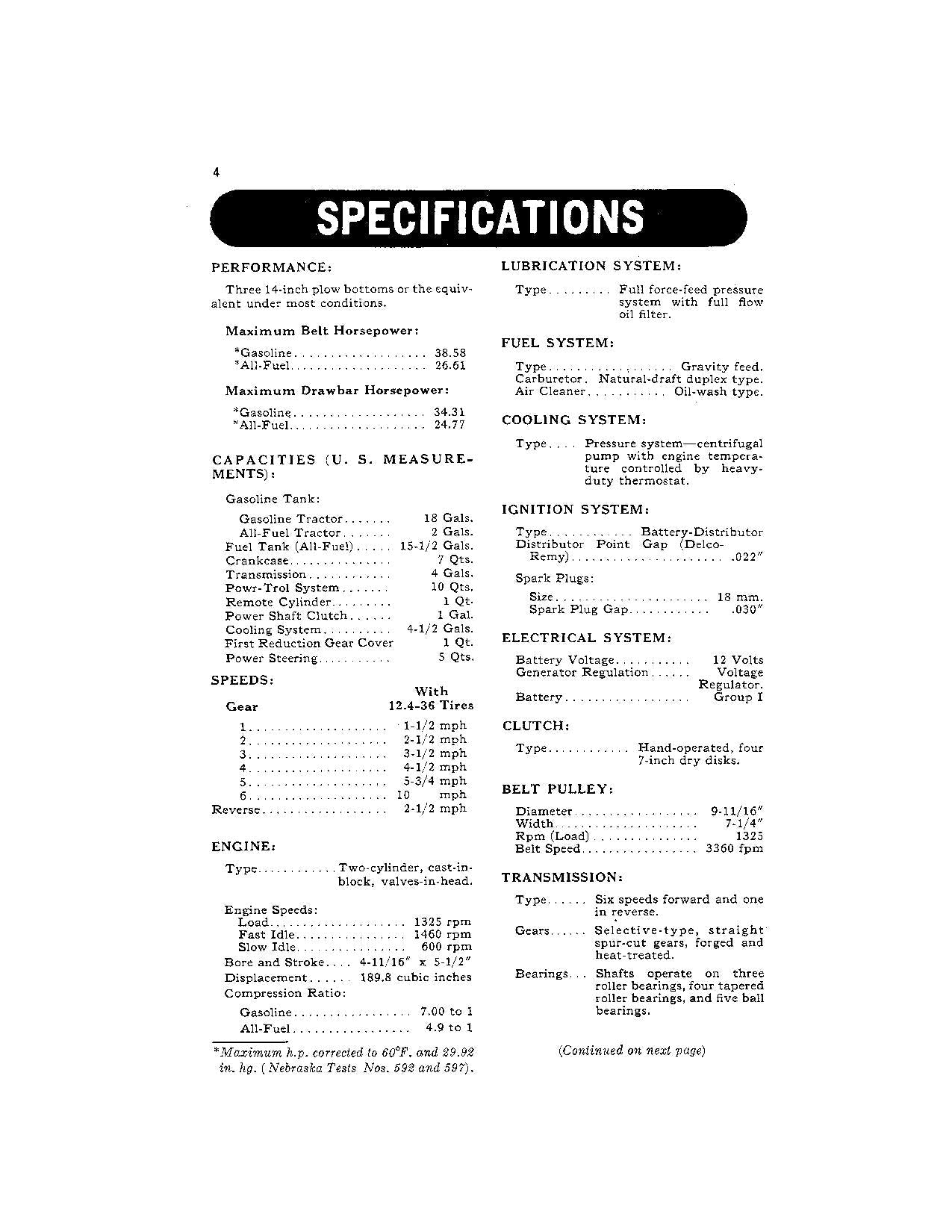 JOHN DEERE 520 TRACTOR GAS OPERATORS MANUAL