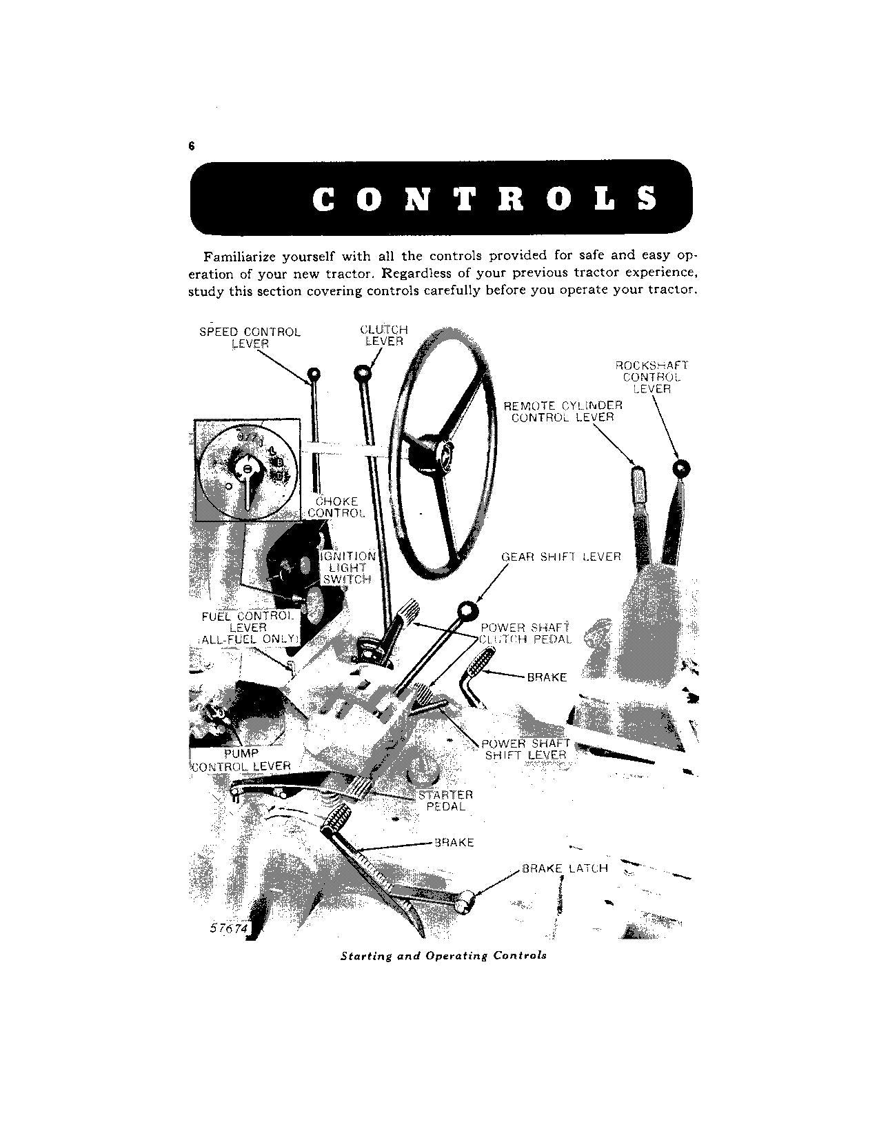 JOHN DEERE 620 TRACTOR GAS OPERATORS MANUAL serial 6213100-