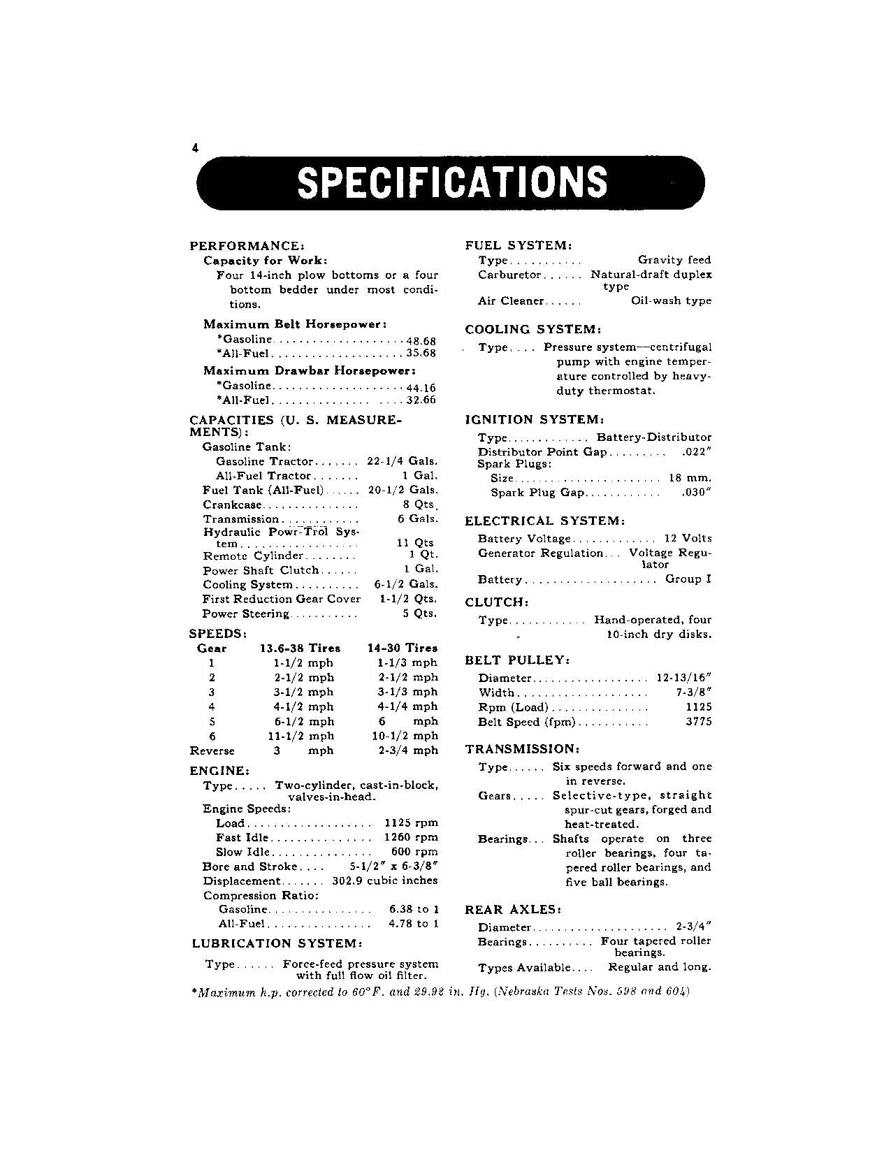 JOHN DEERE 620 TRACTOR GAS OPERATORS MANUAL serial 6213100-