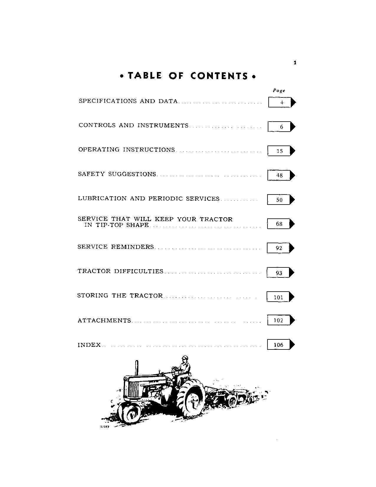 JOHN DEERE 620 TRACTOR GAS OPERATORS MANUAL serial 6213100-