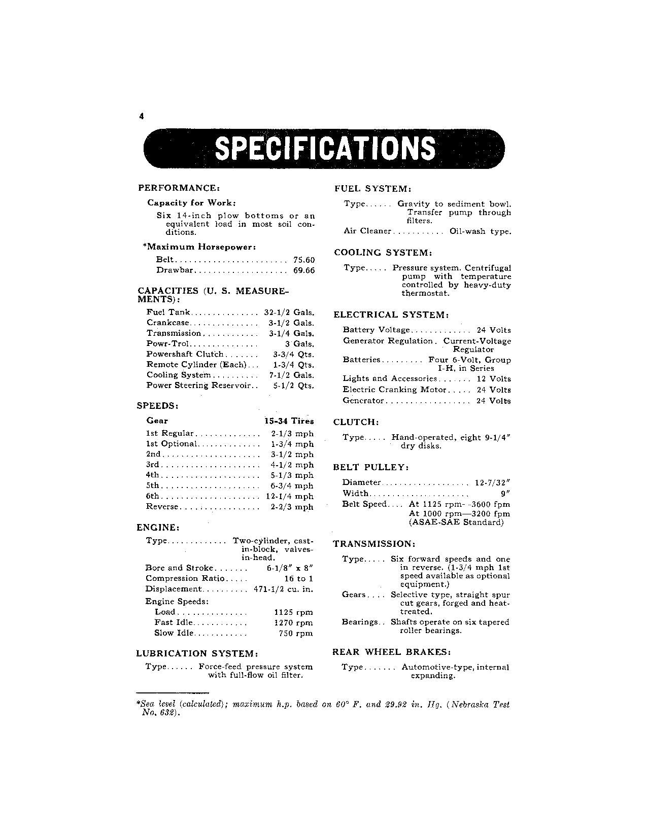 JOHN DEERE 830 TRACTOR OPERATORS MANUAL S.N. 8300000-