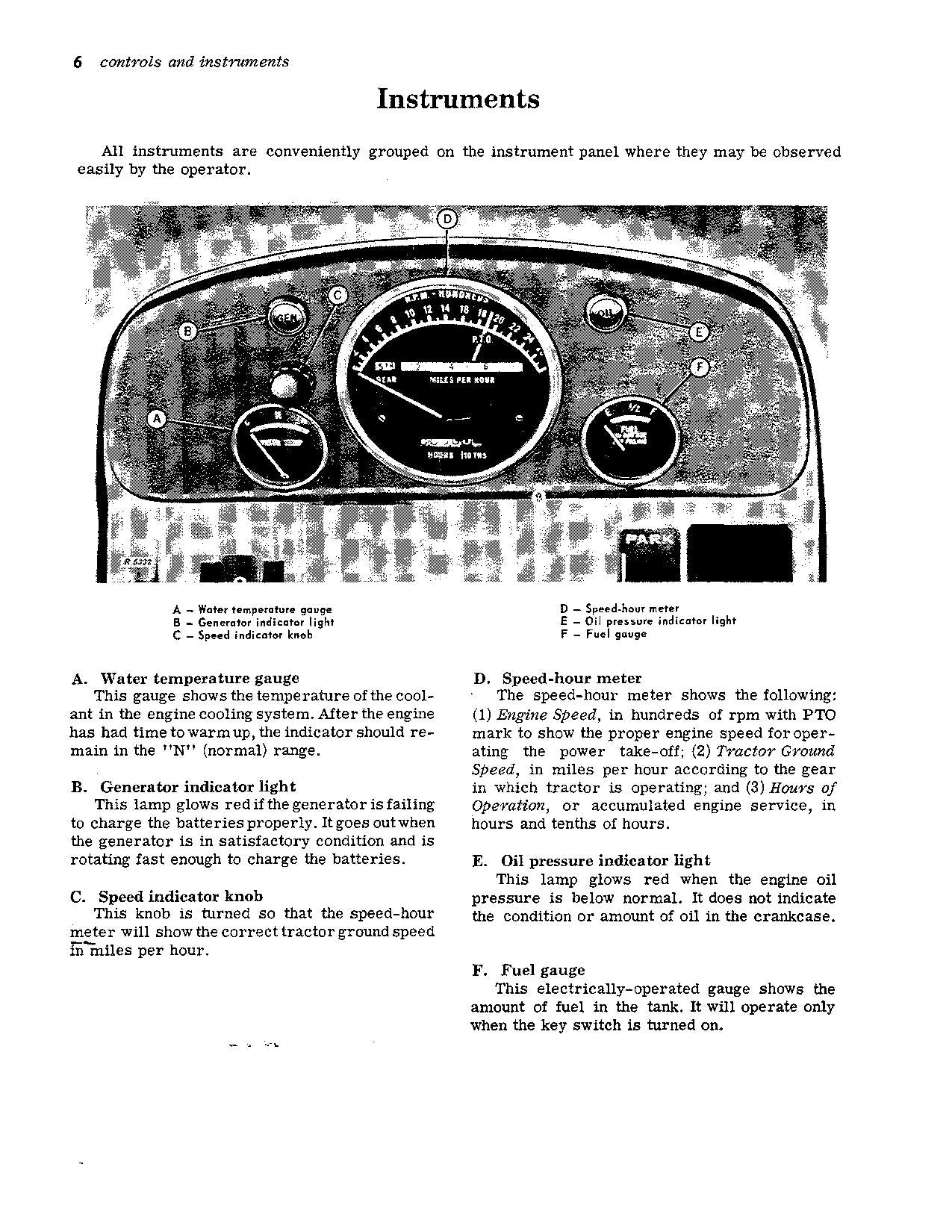 JOHN DEERE 3010 DIESEL TRACTOR OPERATORS MANUAL OMR28876