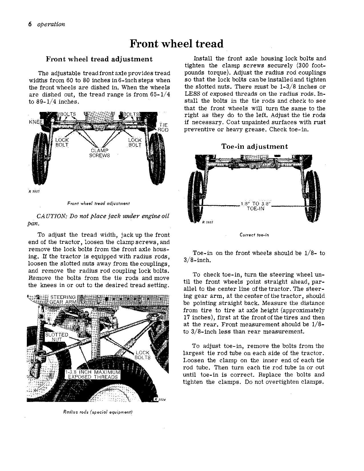 JOHN DEERE 4010 TRACTOR OPERATORS MANUAL North America