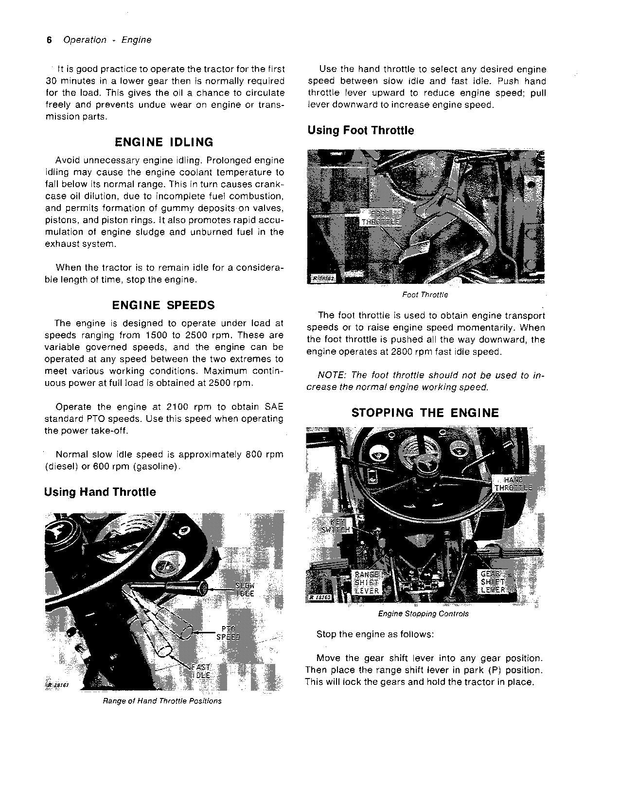 JOHN DEERE 2030 TRACTOR OPERATORS MANUAL 0-187300