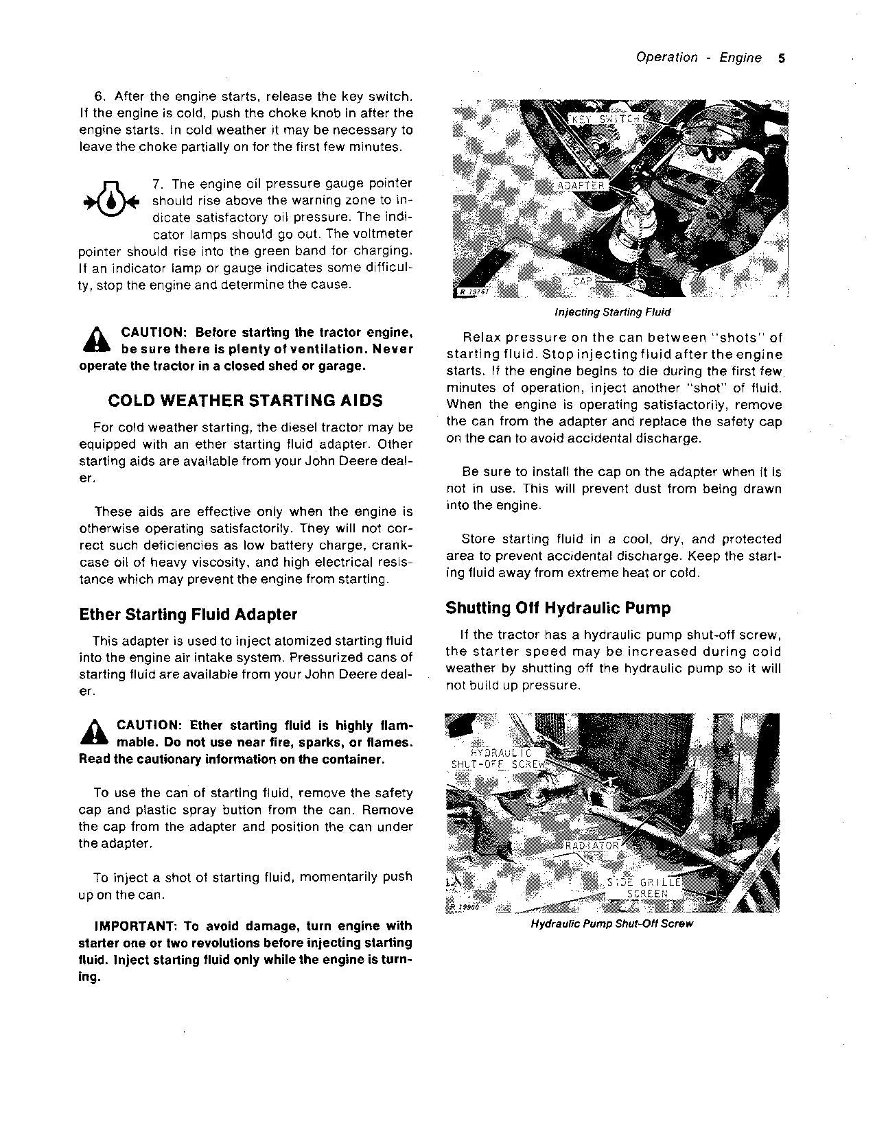 JOHN DEERE 4030 TRACTOR OPERATORS MANUAL