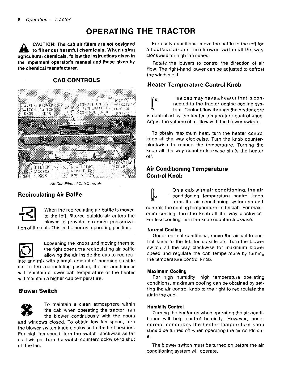 MANUEL D'UTILISATION DU TRACTEUR JOHN DEERE 7020 002700-