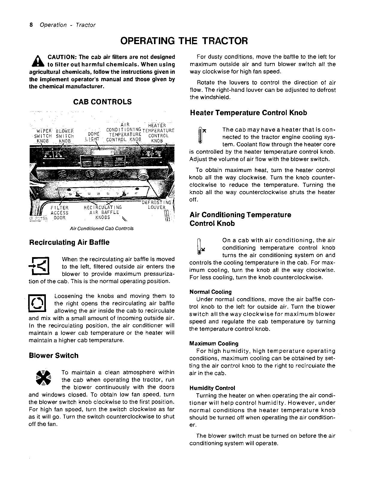 MANUEL D'UTILISATION DU TRACTEUR JOHN DEERE 6030