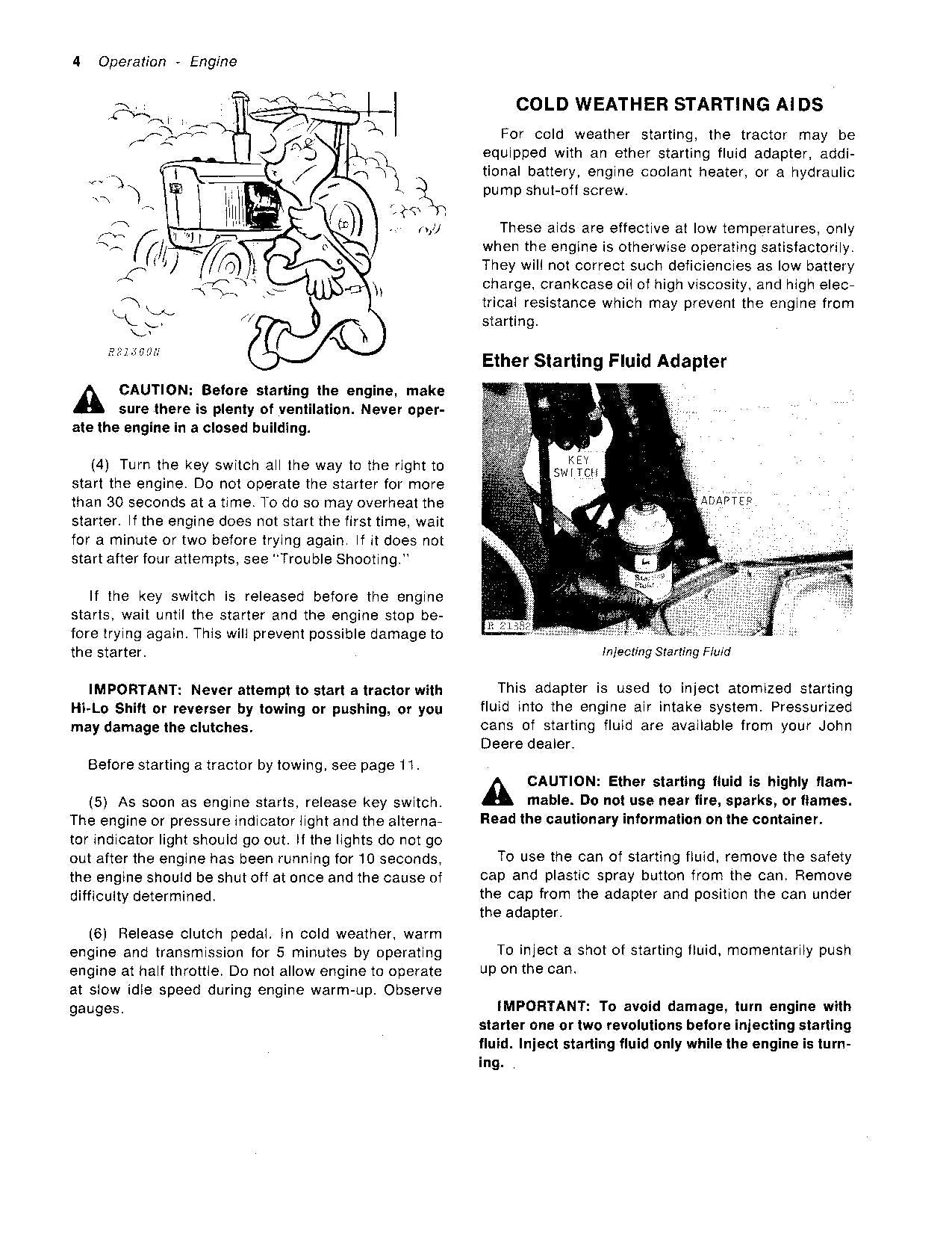 JOHN DEERE 2630 TRACTOR OPERATORS MANUAL