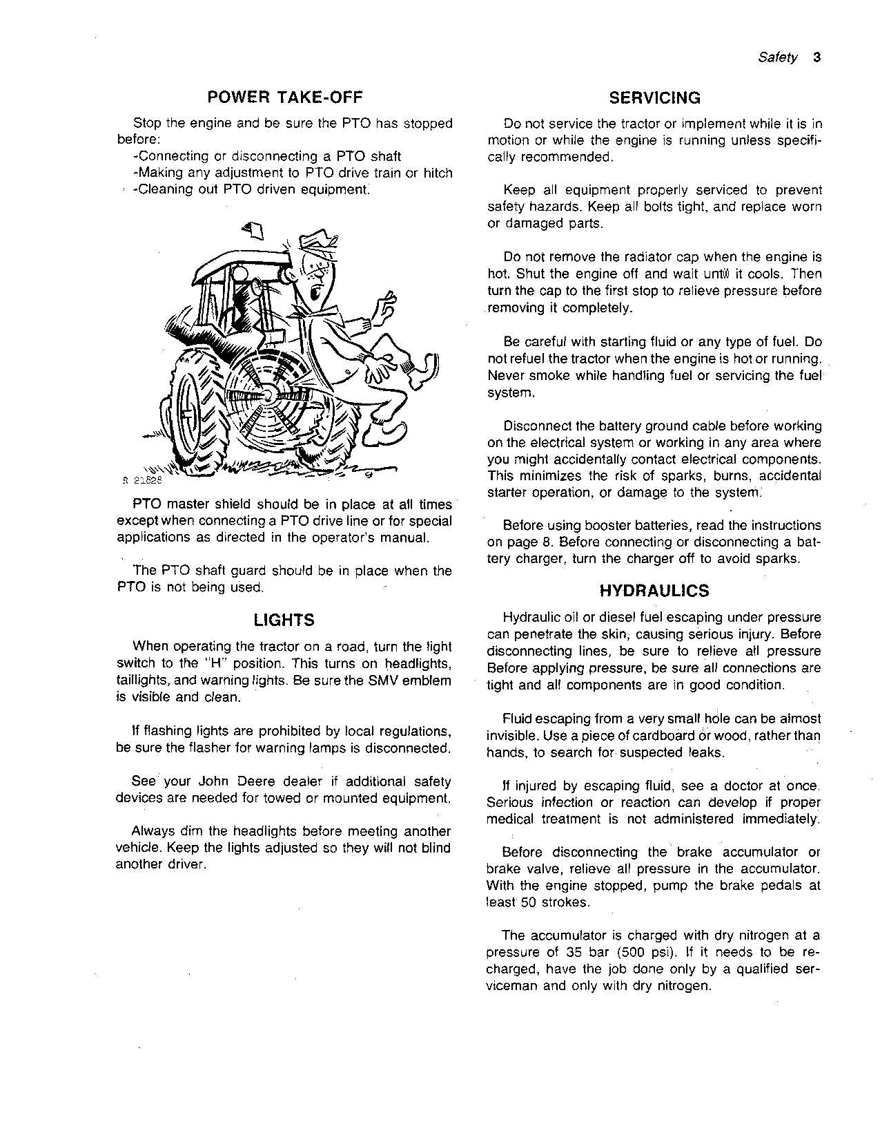 JOHN DEERE 4030 TRACTOR OPERATORS MANUAL 006700-