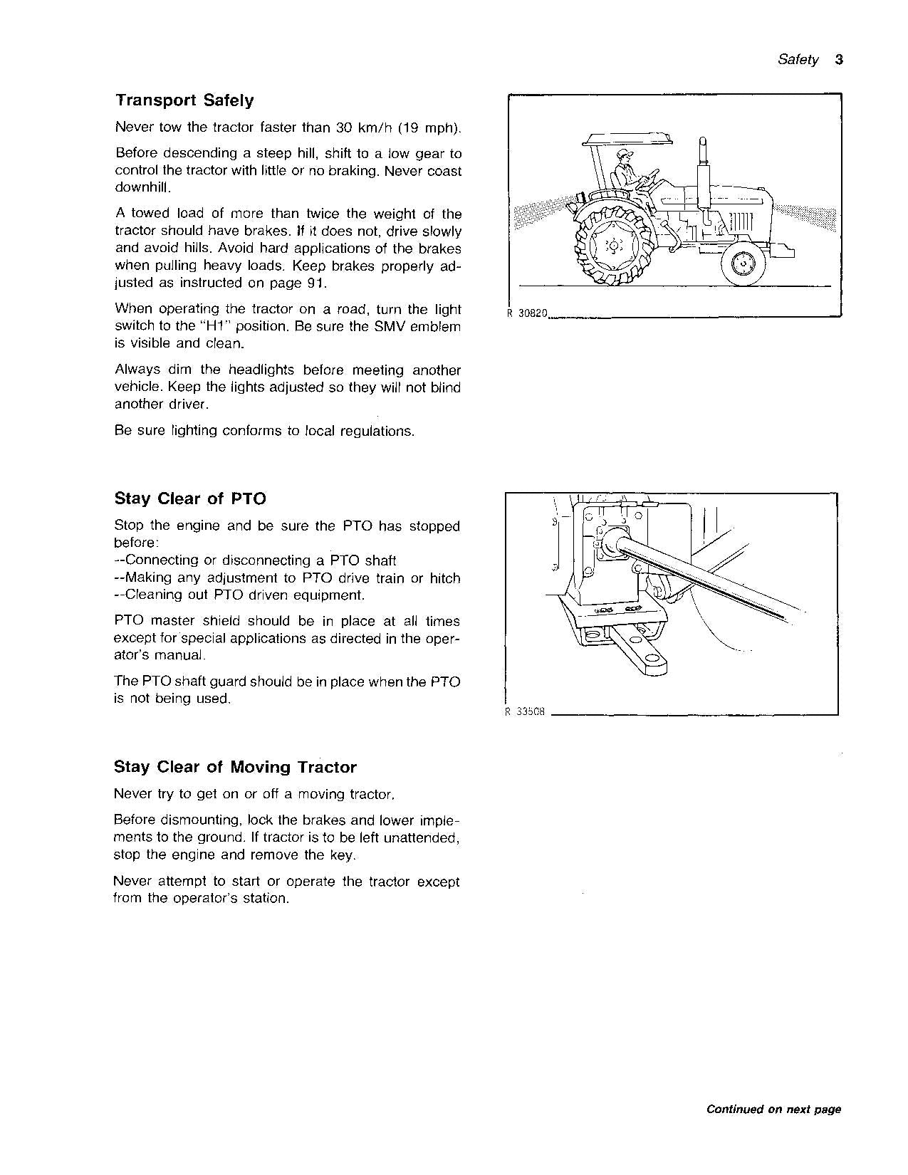 JOHN DEERE 1050 TRACTOR OPERATORS MANUAL