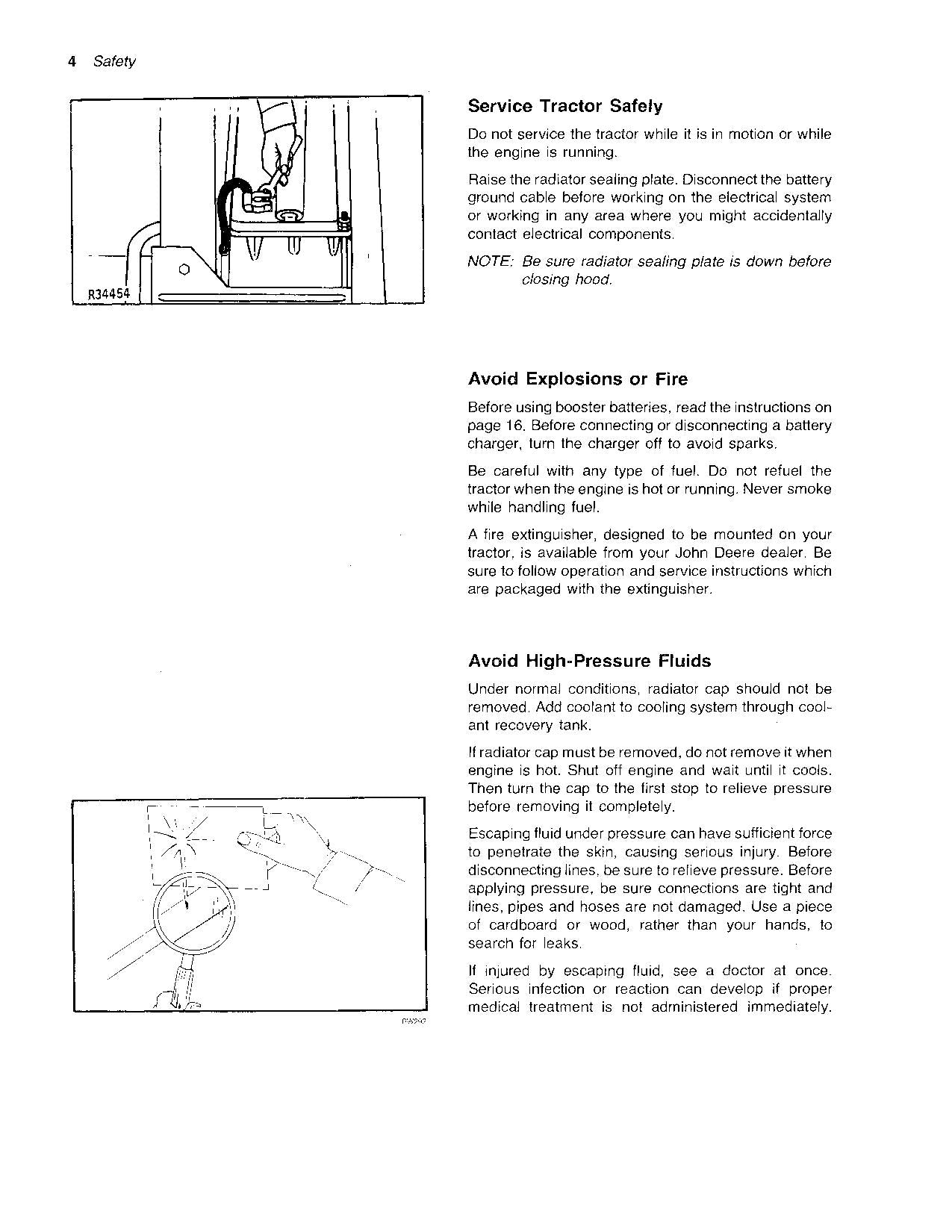 JOHN DEERE 1050 TRACTOR OPERATORS MANUAL