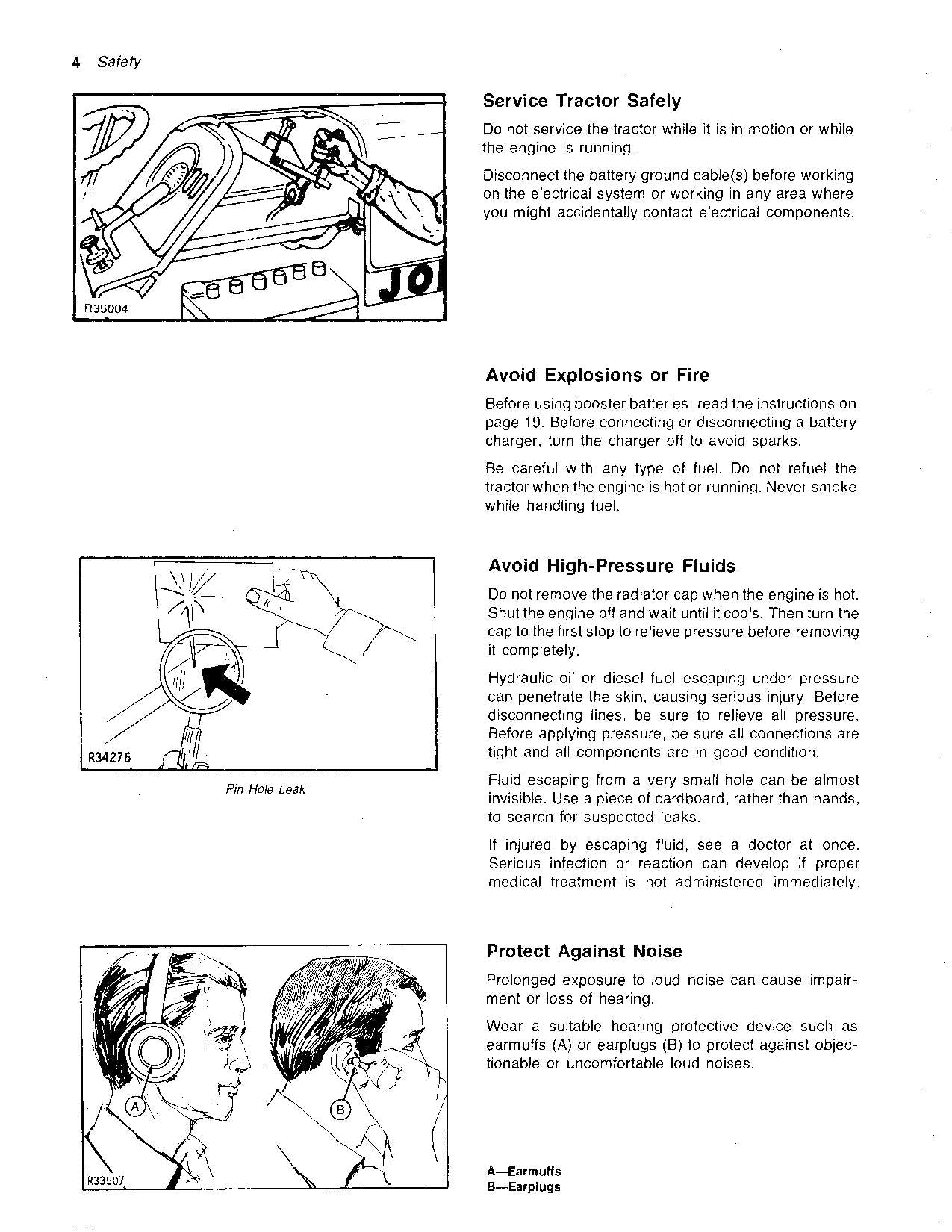 JOHN DEERE 2440 2640 TRACTOR OPERATORS MANUAL 341000-