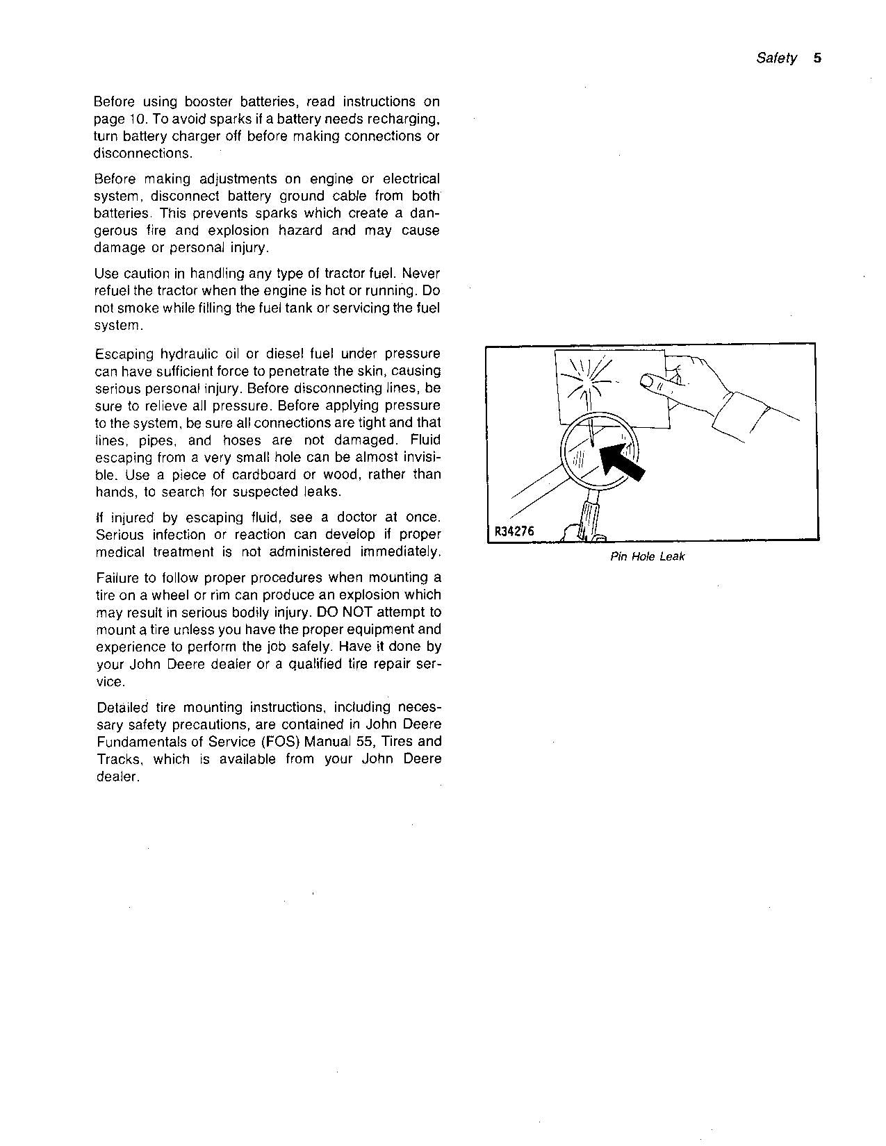 JOHN DEERE 2040 2240 TRACTOR OPERATORS MANUAL