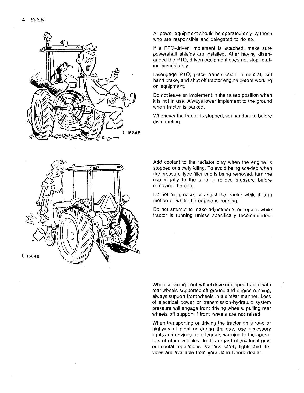 MANUEL D'UTILISATION DU TRACTEUR JOHN DEERE 2040 2240