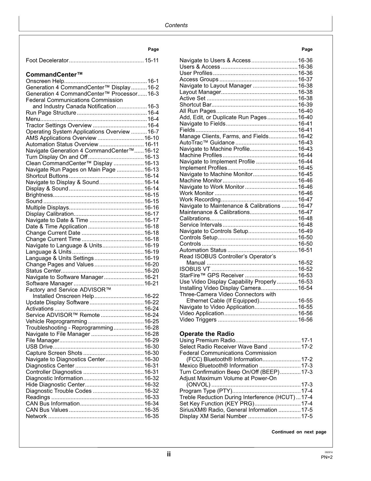 JOHN DEERE 9470RT 9520RT 9570RT TRACTOR OPERATORS MANUAL OMRE572654