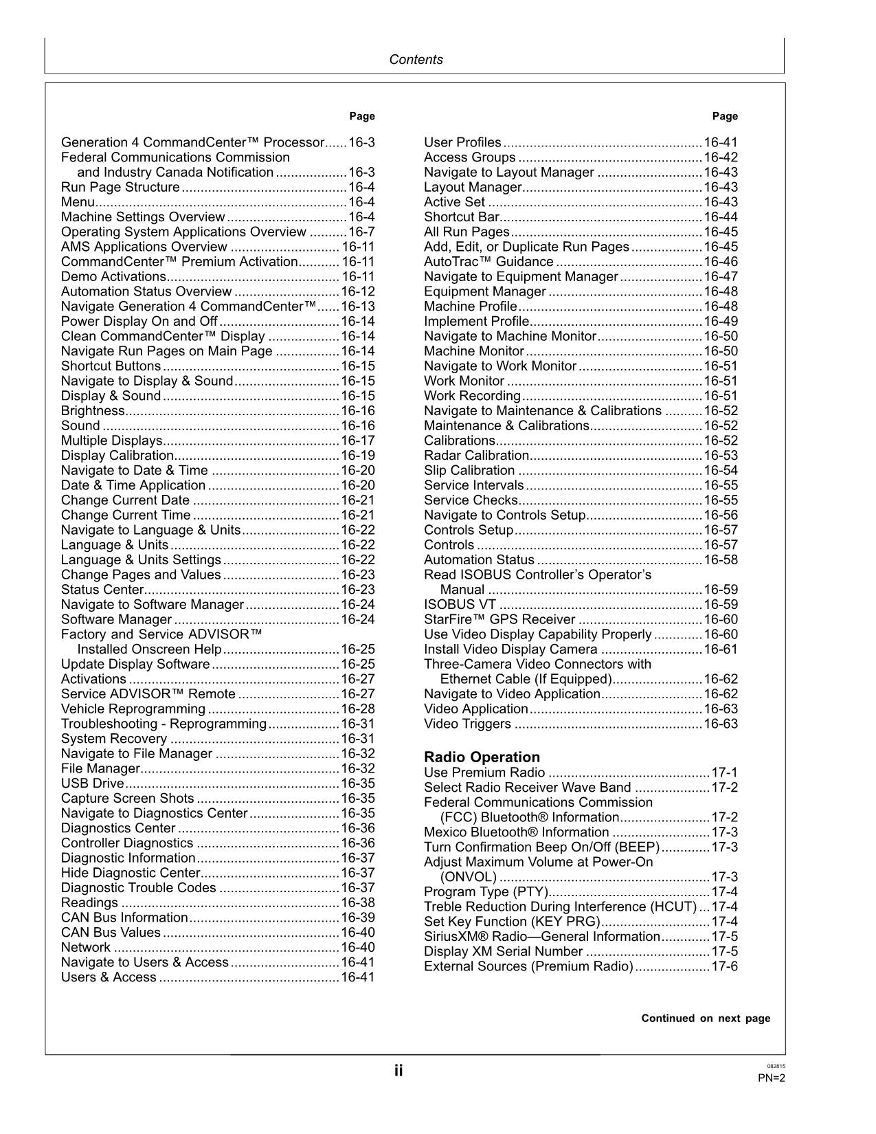 JOHN DEERE 8345RT 8370RT 8320RT TRACTOR OPERATORS MANUAL