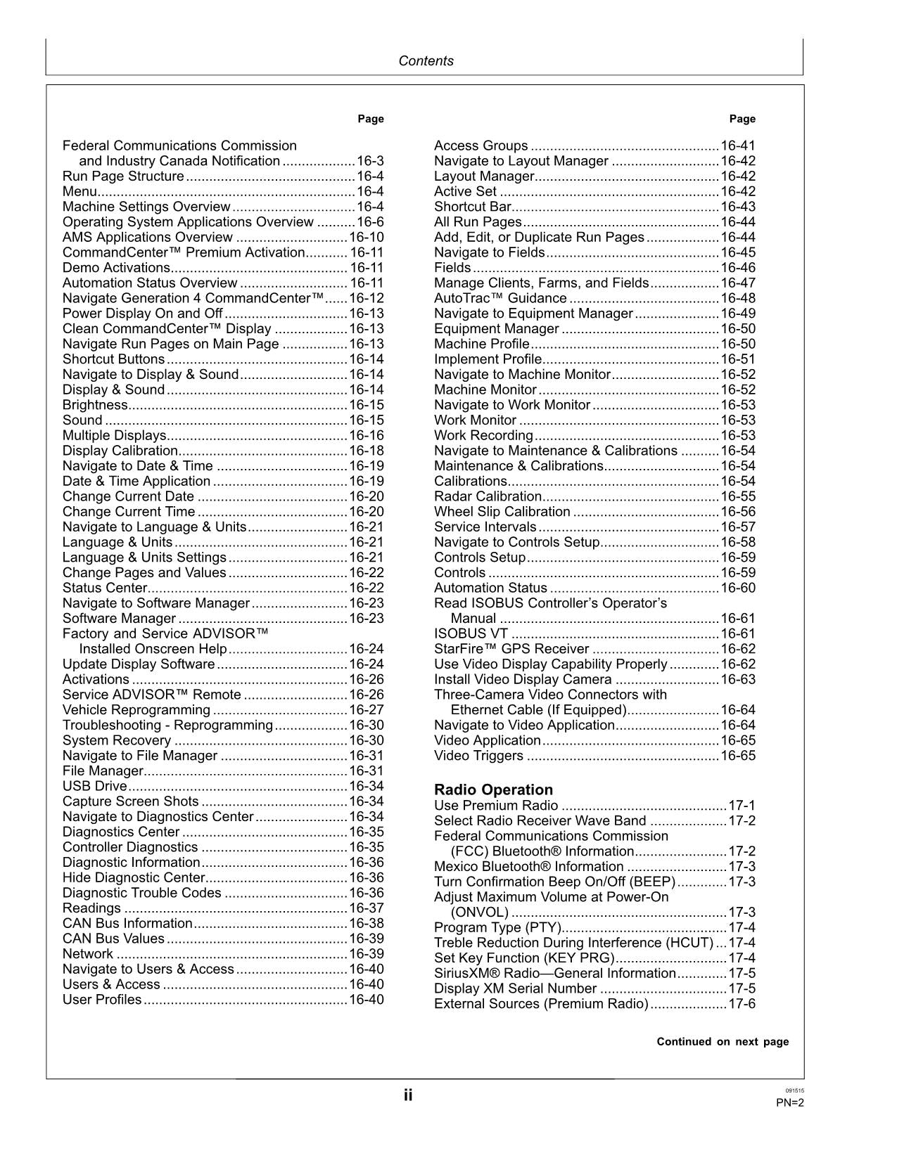 JOHN DEERE 9470R 9520R 9570R 9620R TRACTOR OPERATORS MANUAL 052001-