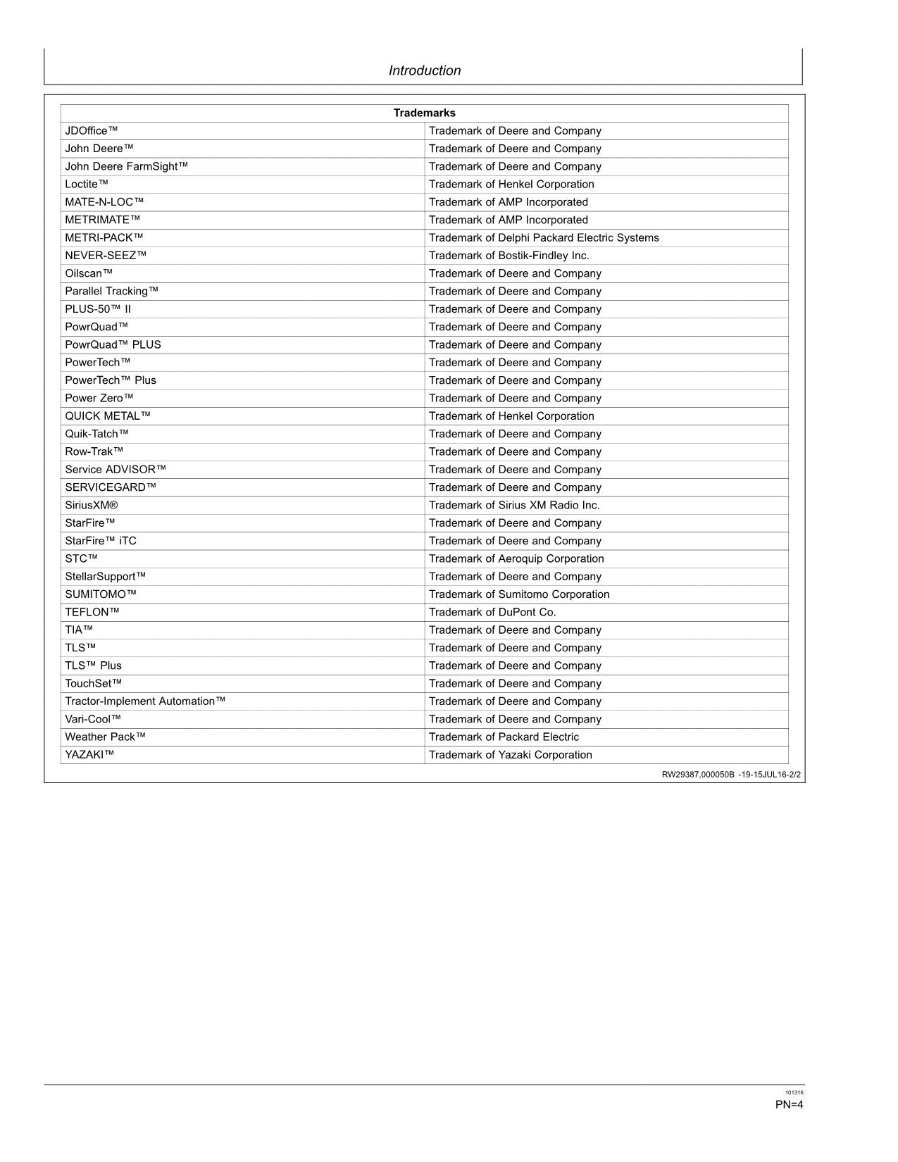 JOHN DEERE 9370R 9420R 9470R 9520R 9570R 9620R TRACTOR OPERATORS MANUAL 054001-