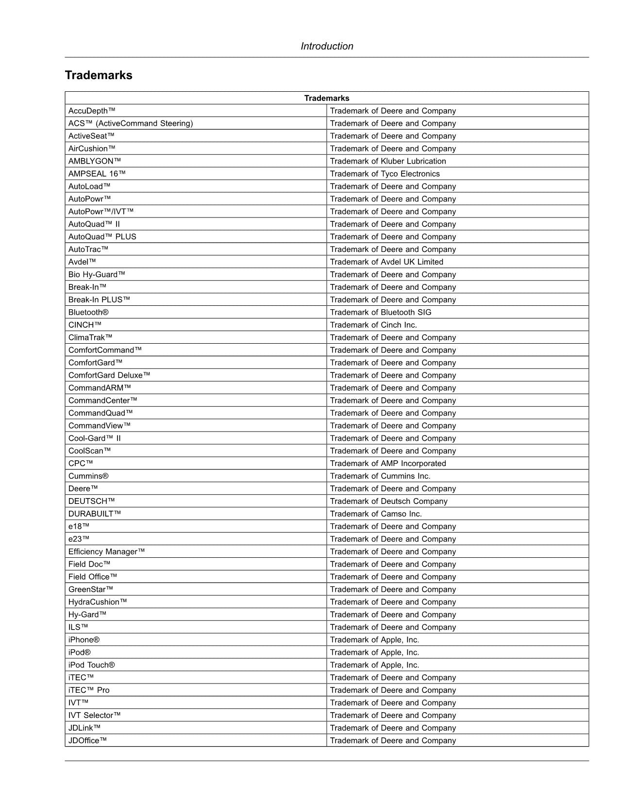 JOHN DEERE 7210R 7230R 7250R 7270R 7290R 7310R TRAKTOR-BETRIEBSHANDBUCH