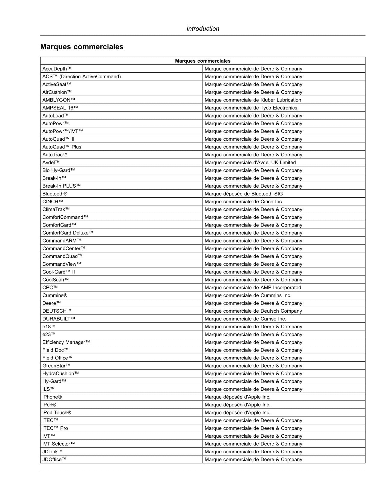 JOHN DEERE 9370R 9420R 9470R 9520R 9570R 9620R TRAKTOR-BETRIEBSHANDBUCH FRANZÖSISCH