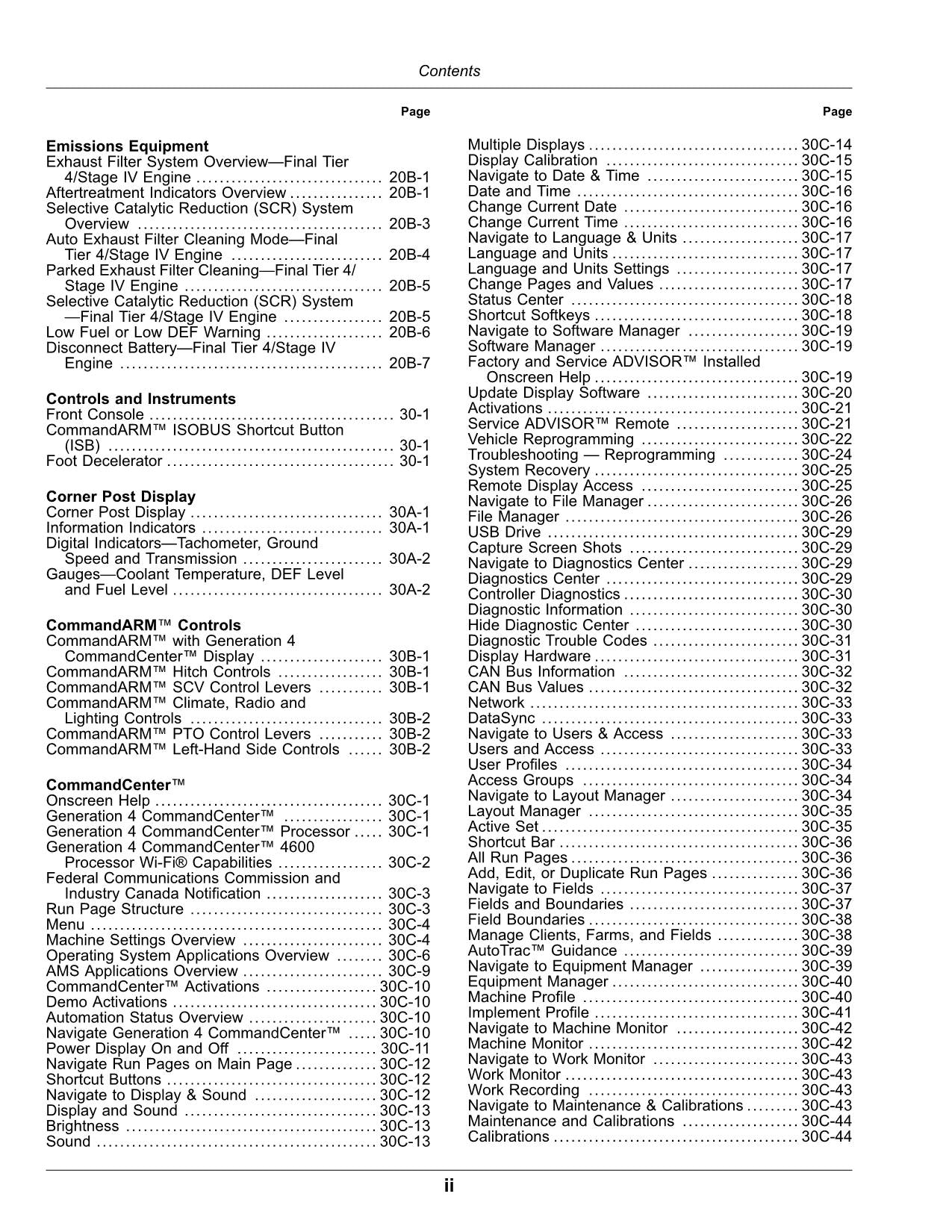 JOHN DEERE 9420RX 9470RX 9520RX 9570RX TRACTOR OPERATORS MANUAL 804001-