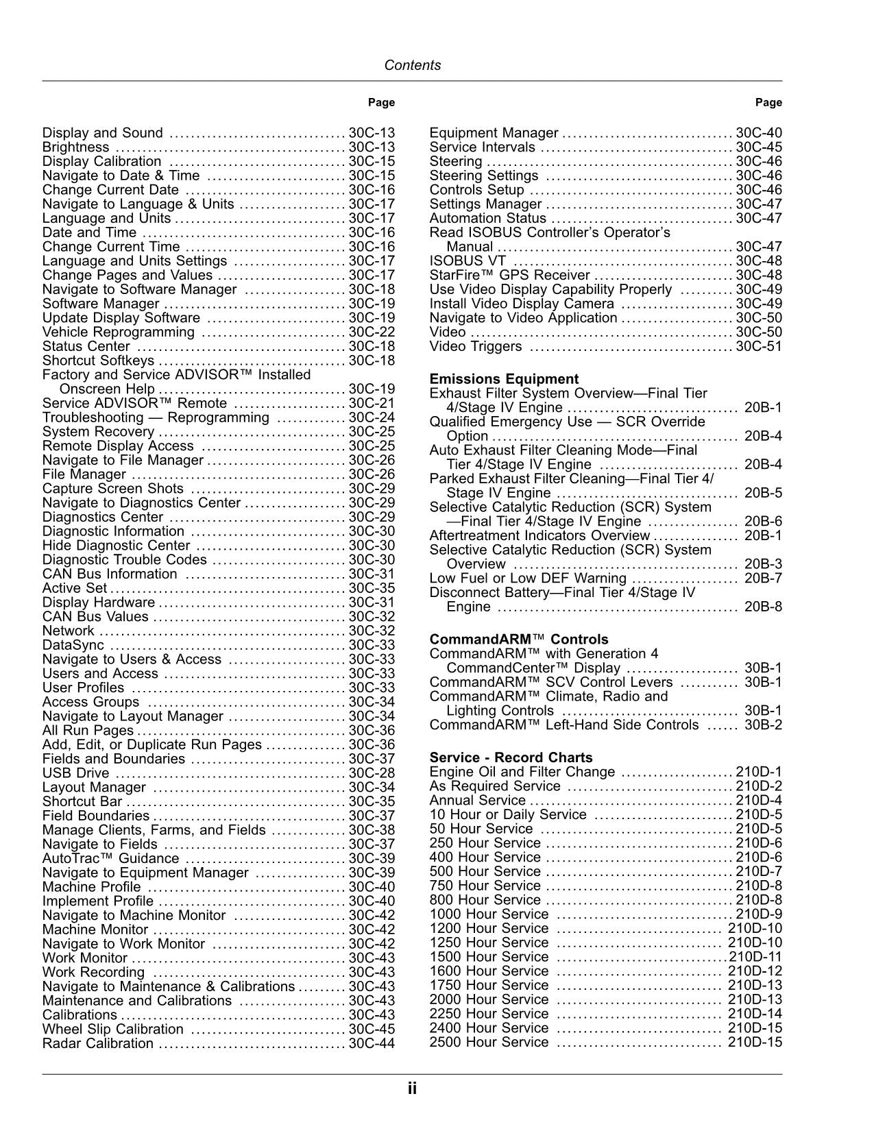 JOHN DEERE 9470R 9520R 9570R 9620R TRACTOR OPERATORS MANUAL 056001-