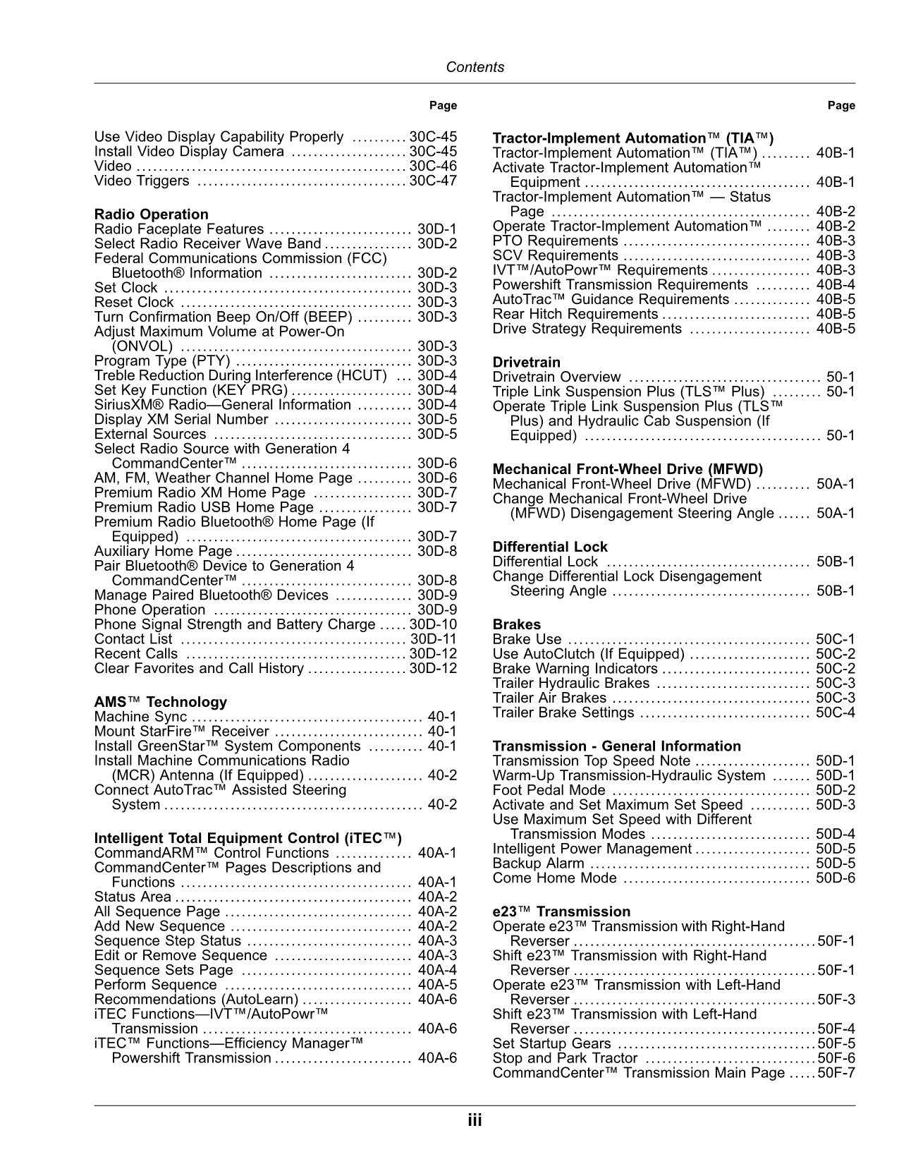 JOHN DEERE 7210R  7270R  7250R  7230R  7310R  7290R TRACTOR OPERATORS MANUAL