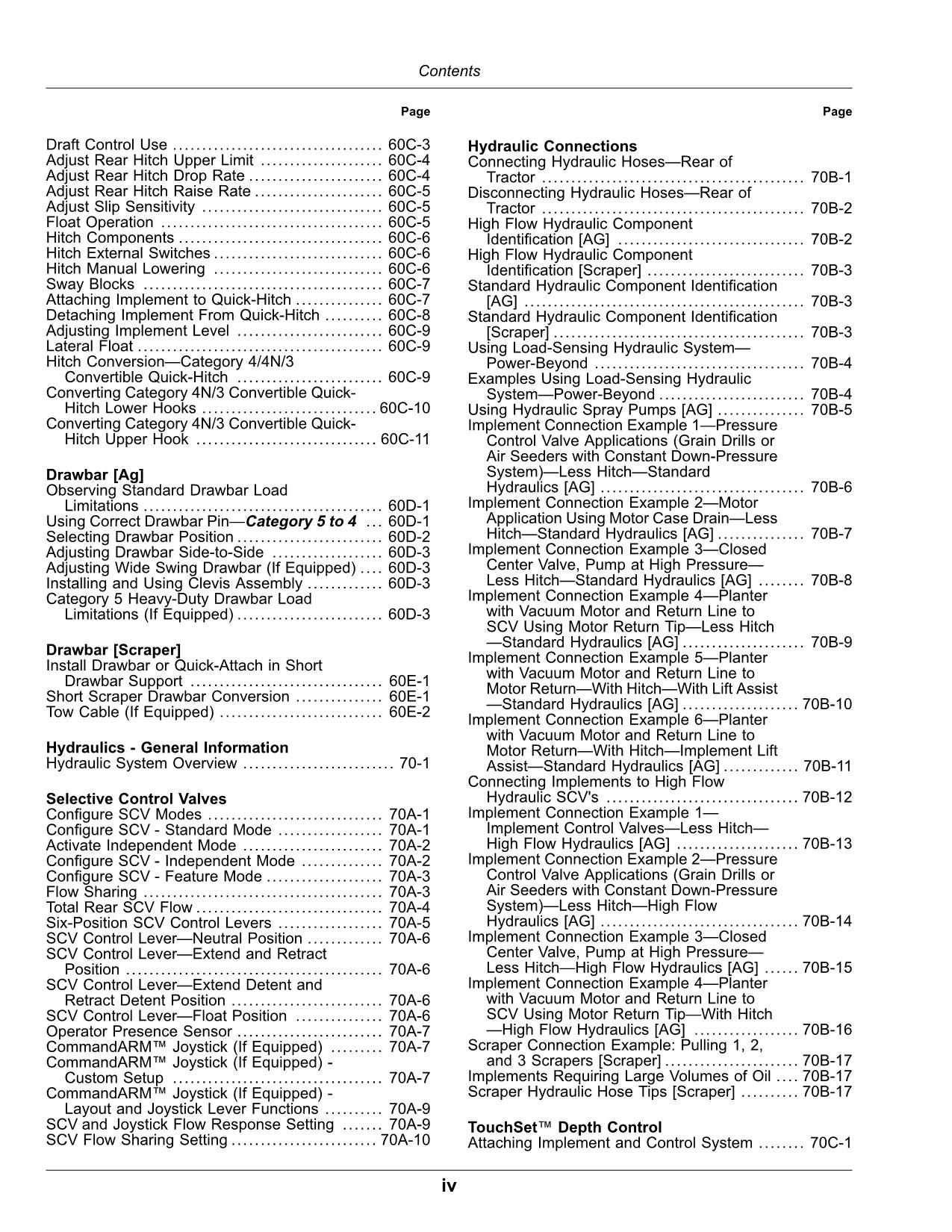 JOHN DEERE 9470RT 9520RT 9570RT TRACTOR OPERATORS MANUAL 919001-920000