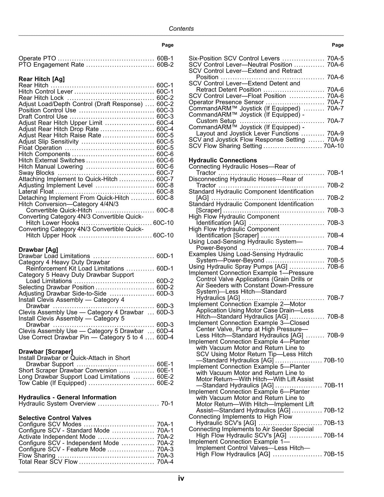 JOHN DEERE 9370R 9420R 9470R 9520R 9570R TRAKTOR-BETRIEBSHANDBUCH 062001-064000