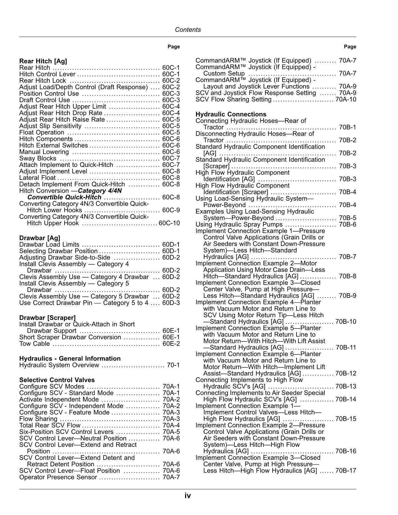 JOHN DEERE 9420RX 9470RX 9520RX 9570RX TRACTOR OPERATORS MANUAL 807001-809000