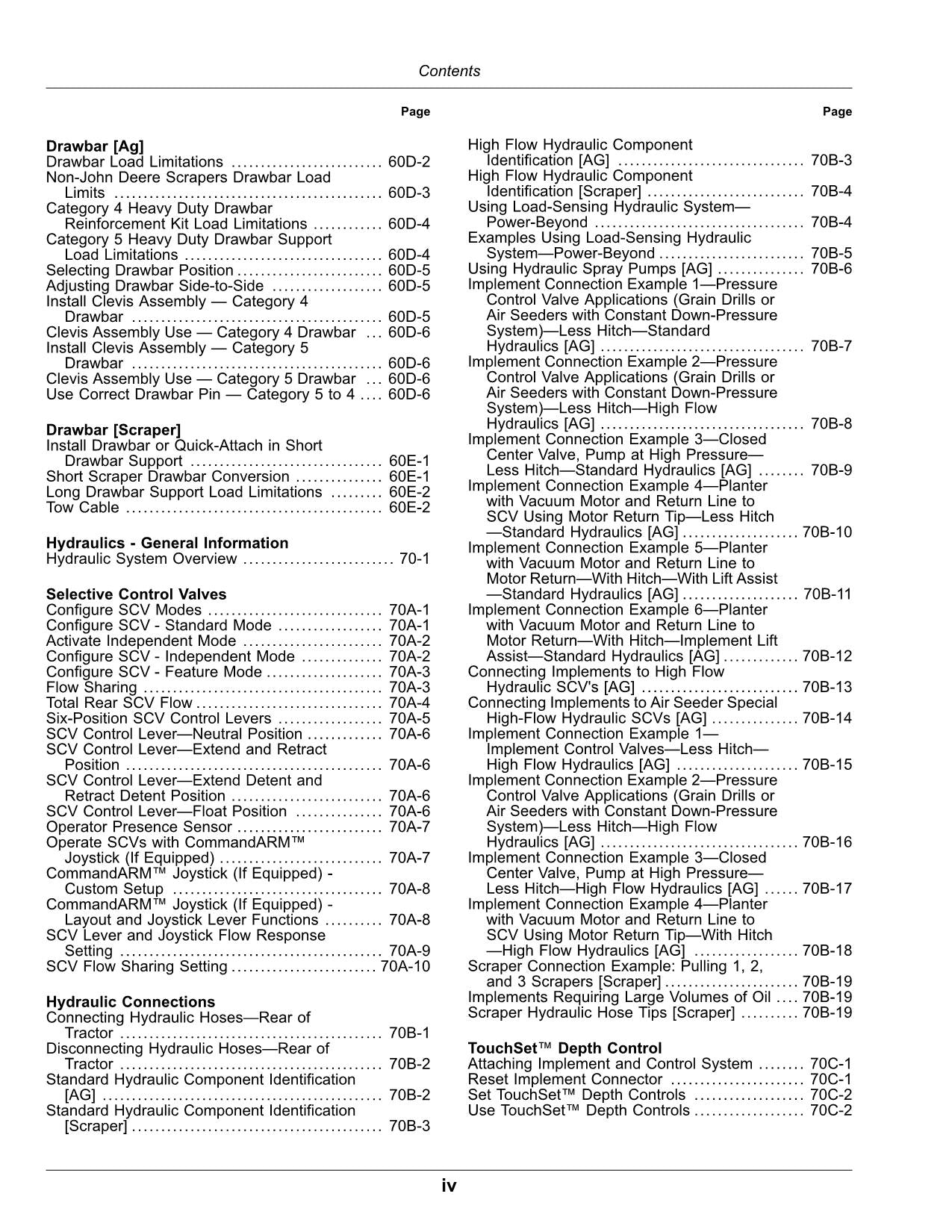 JOHN DEERE 9370R 9420R 9470R 9520R 9570R TRAKTOR-BETRIEBSHANDBUCH Nordamerika