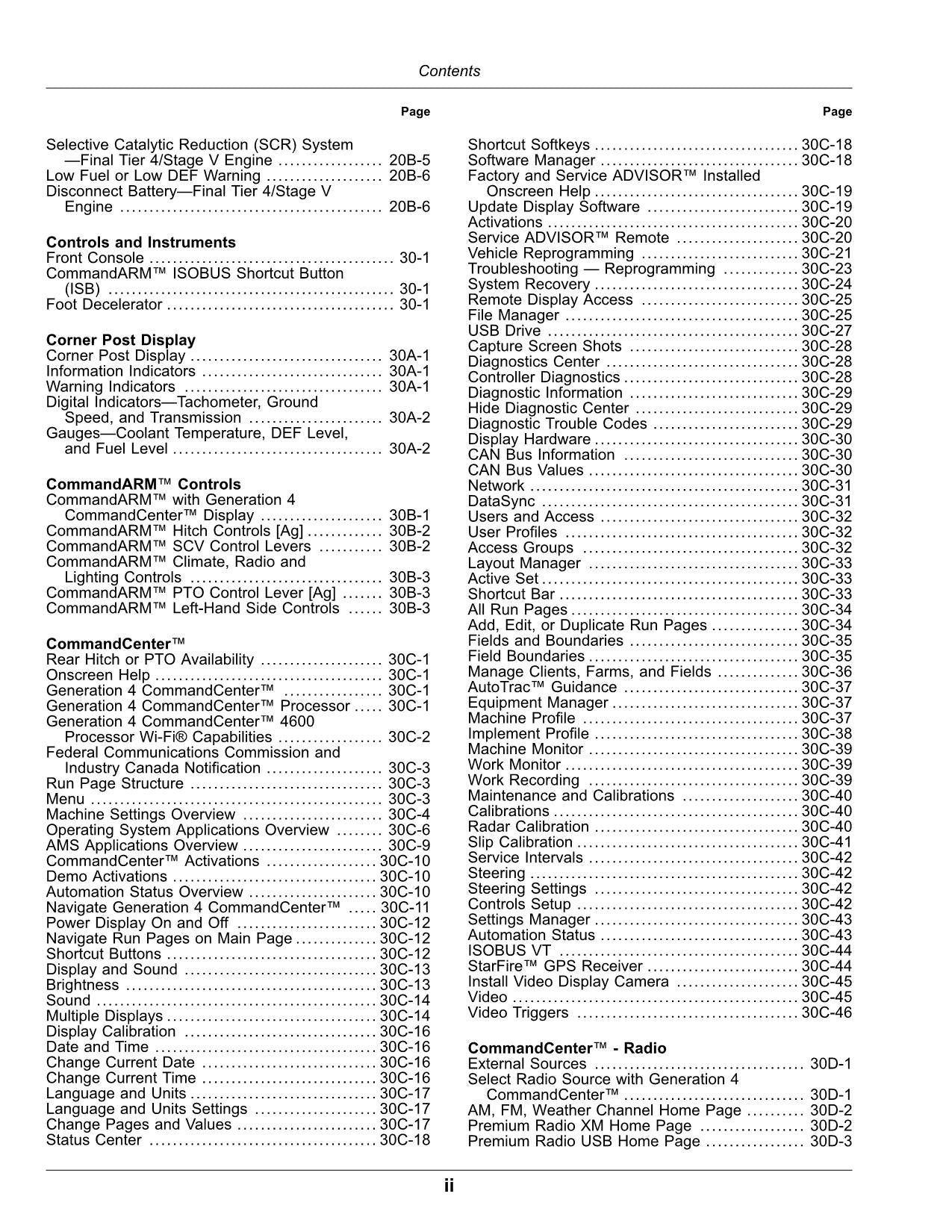 JOHN DEERE 9470RT 9520RT 9570RT TRACTOR OPERATORS MANUAL 920001-