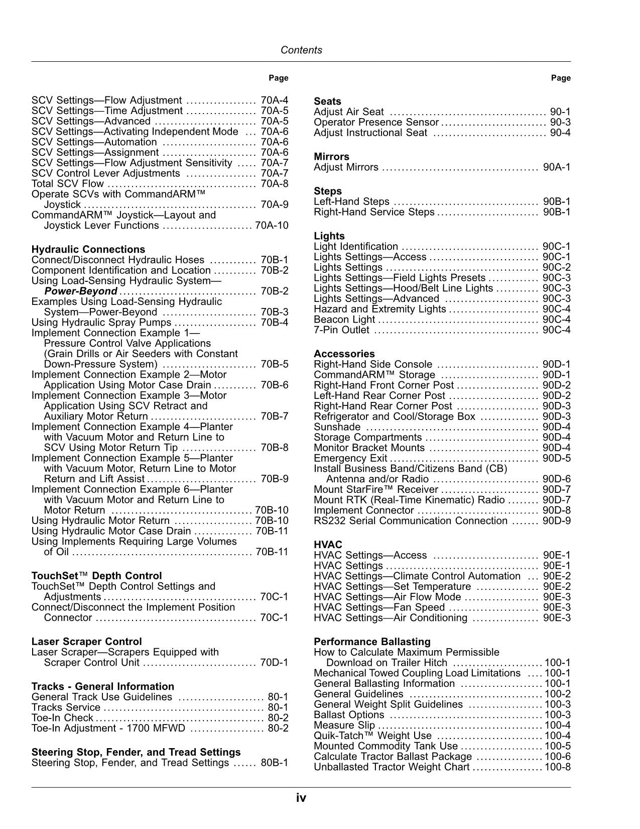 JOHN DEERE 8RX 310 340 370 410 TRAKTOR-BETRIEBSHANDBUCH