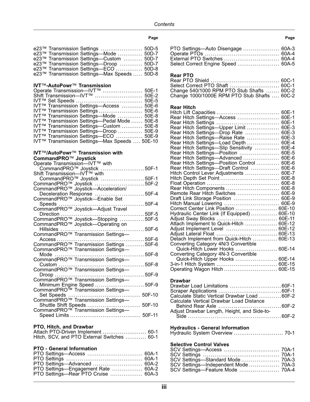 JOHN DEERE 8RX 310 340 370 410 TRACTOR OPERATORS MANUAL