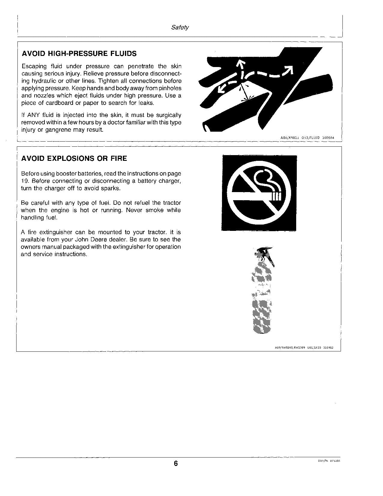 JOHN DEERE 650 750 TRACTOR OPERATORS MANUAL