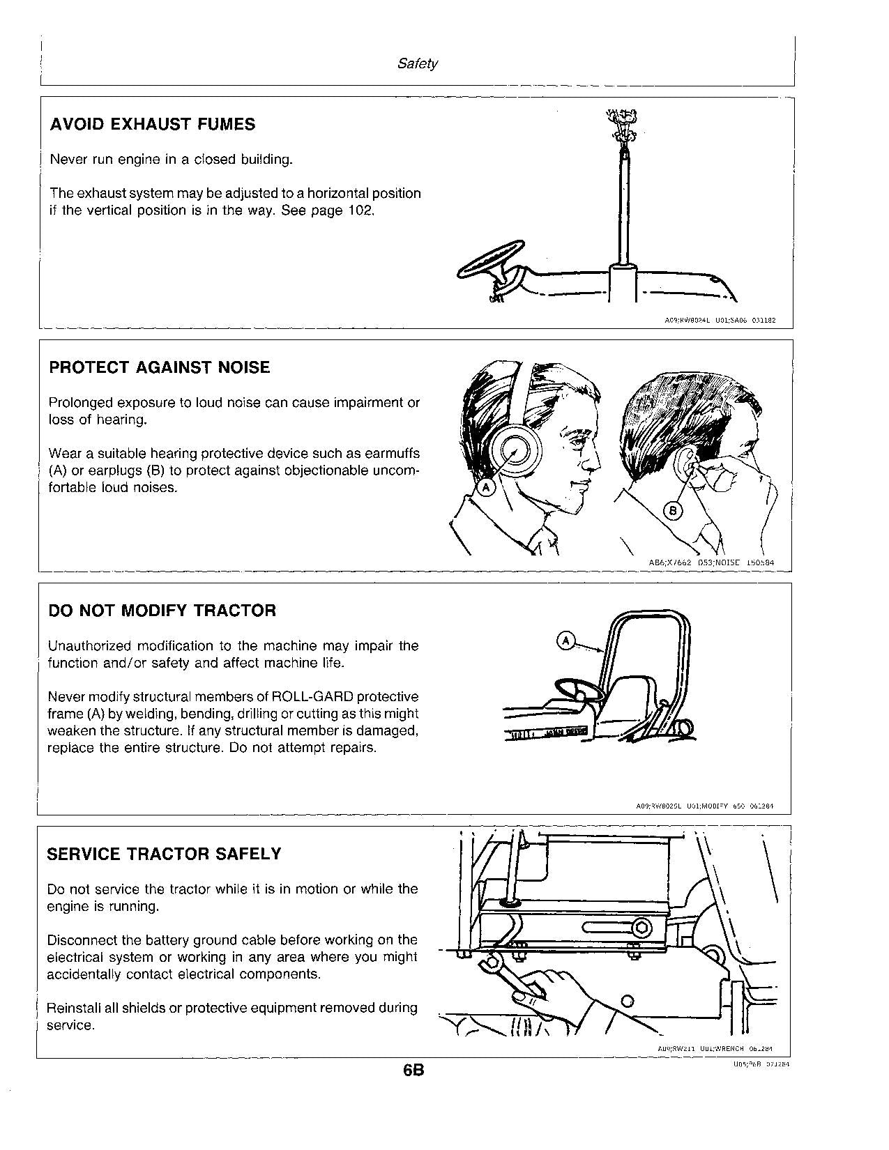 JOHN DEERE 650 750 TRAKTOR-BETRIEBSHANDBUCH