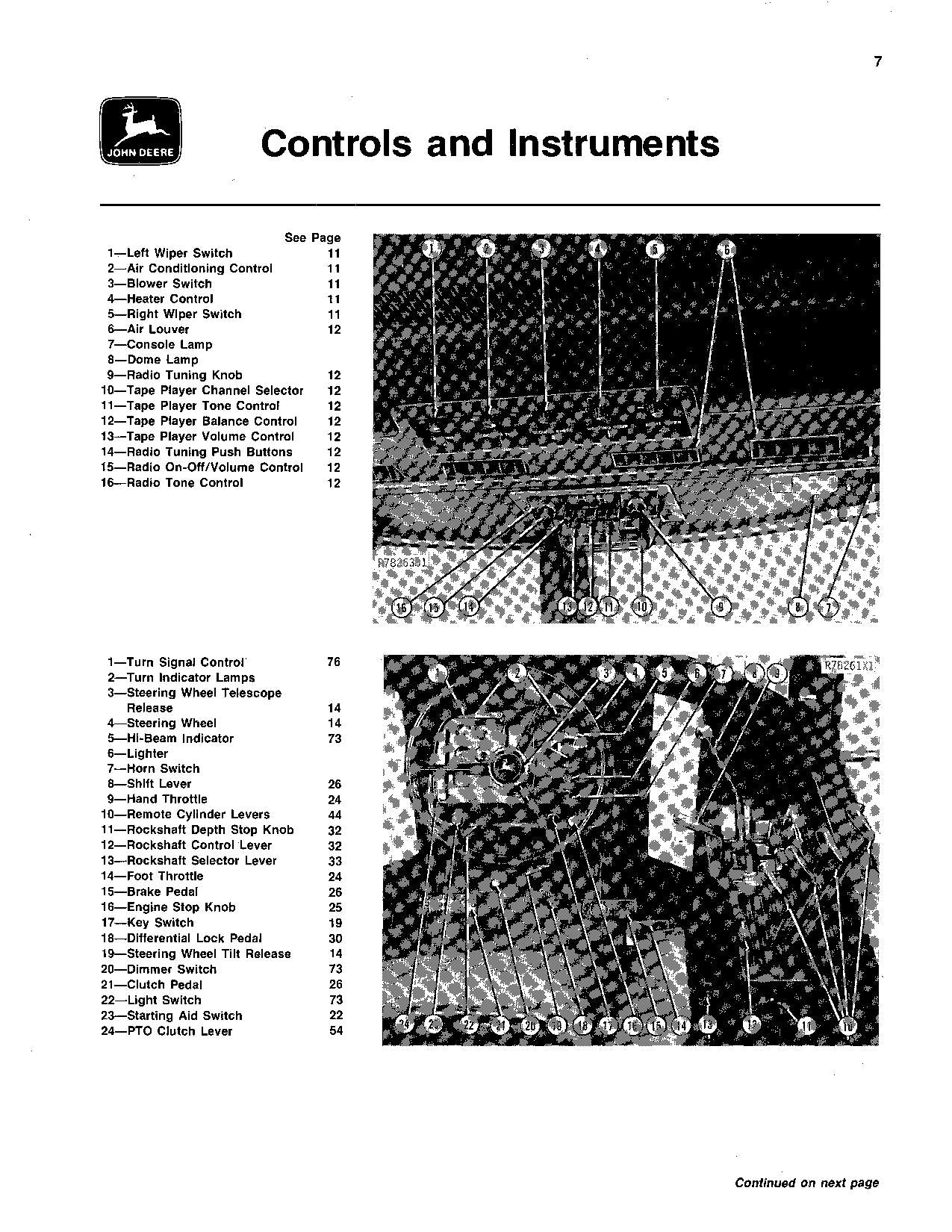 JOHN DEERE 8440 8640 TRACTOR OPERATORS MANUAL